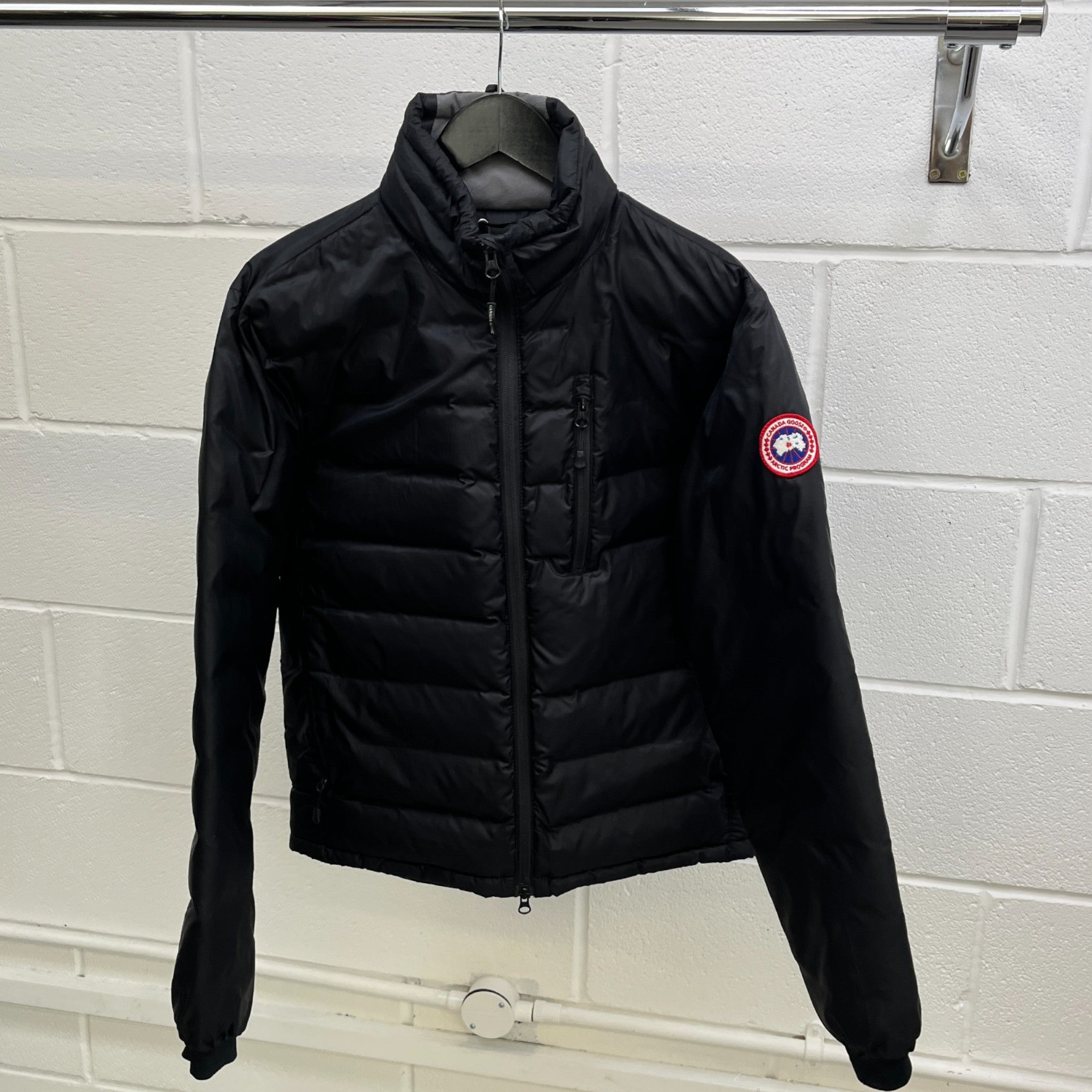 Men's Lodge Down Jacket Black Size XS