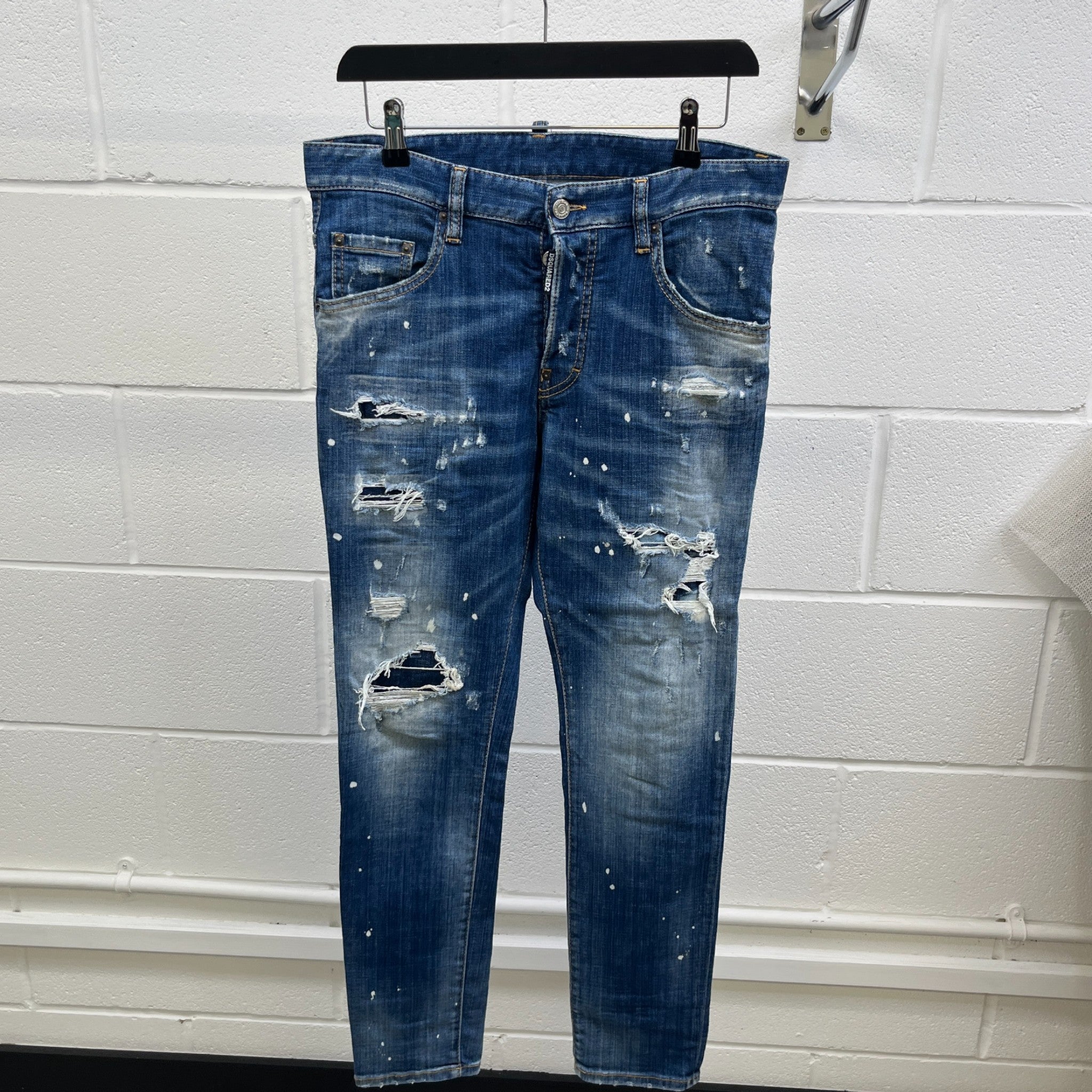 Men's Skater Jeans Blue Size IT 46 / UK 30