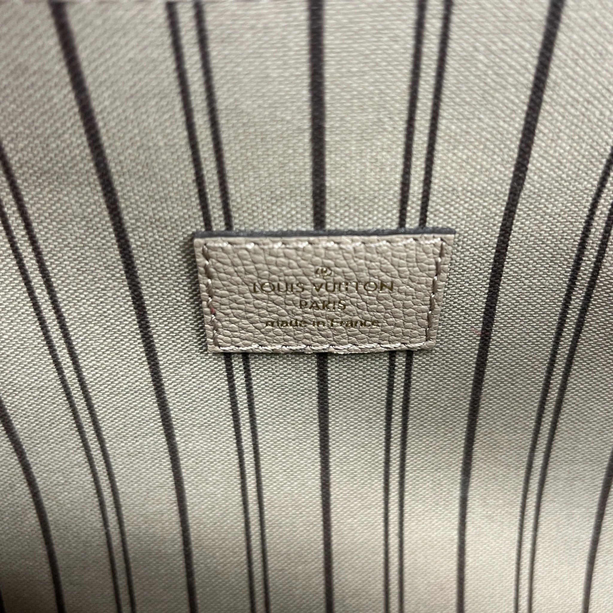 Women's Empreinte Leather Pochette Métis Bag Beige