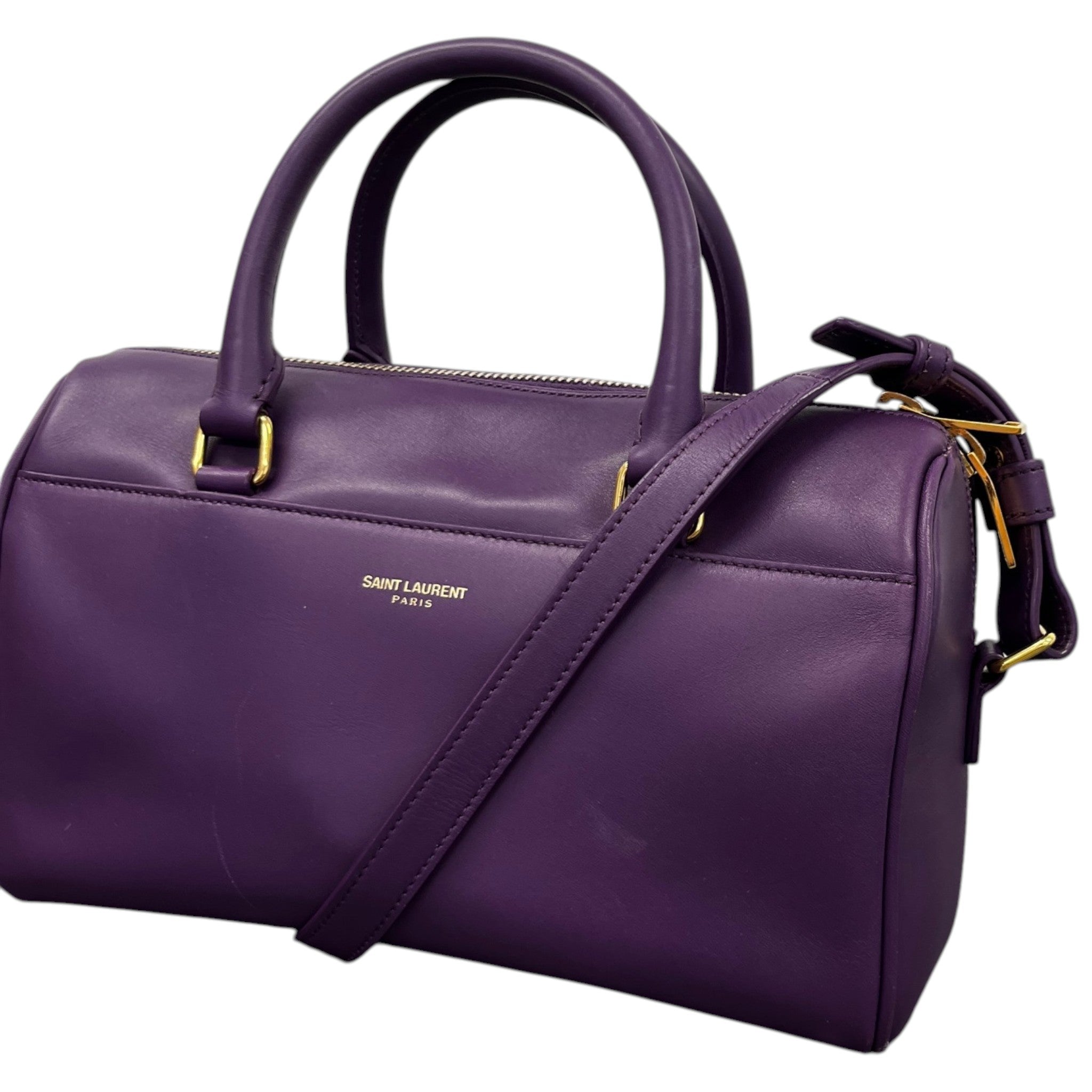 Women's Classic Duffle Handbag Purple
