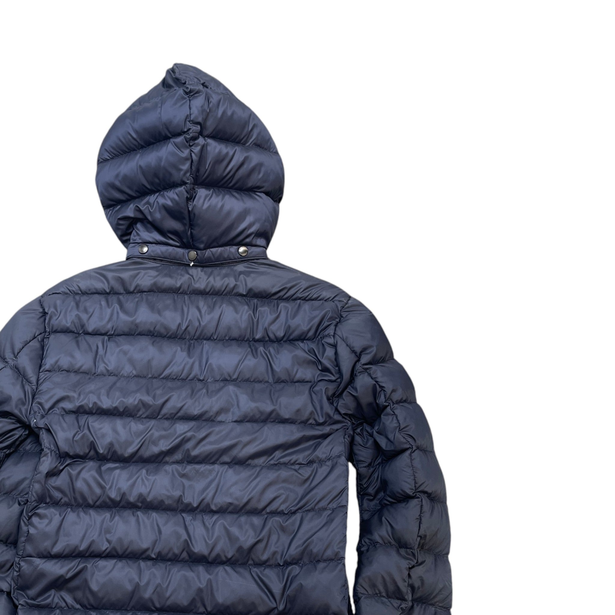 Men's Nova Check Brit Down Jacket Navy Size L