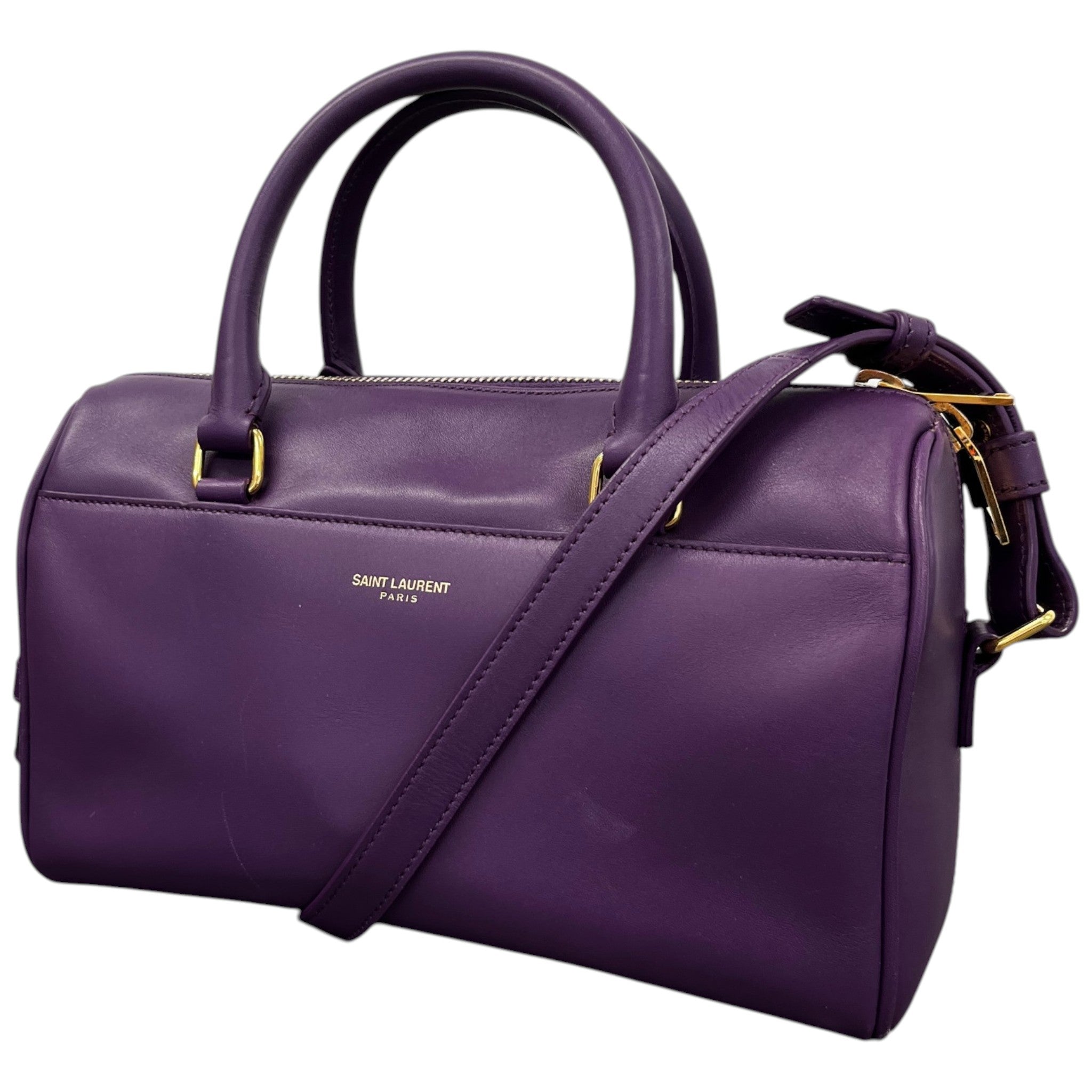 Women's Classic Duffle Handbag Purple