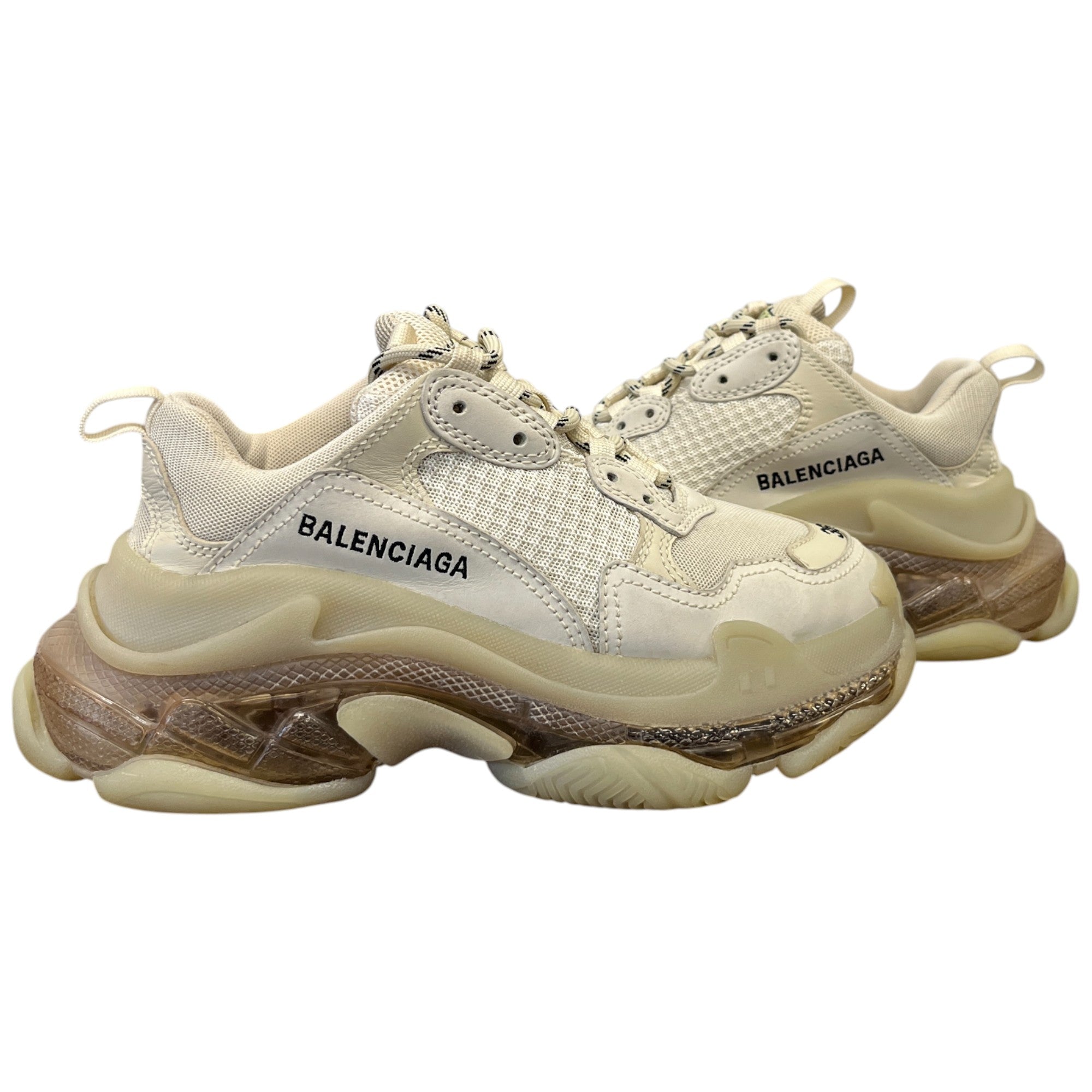 Women's Tripe S Low Trainers Beige Size EU 36 / UK 3