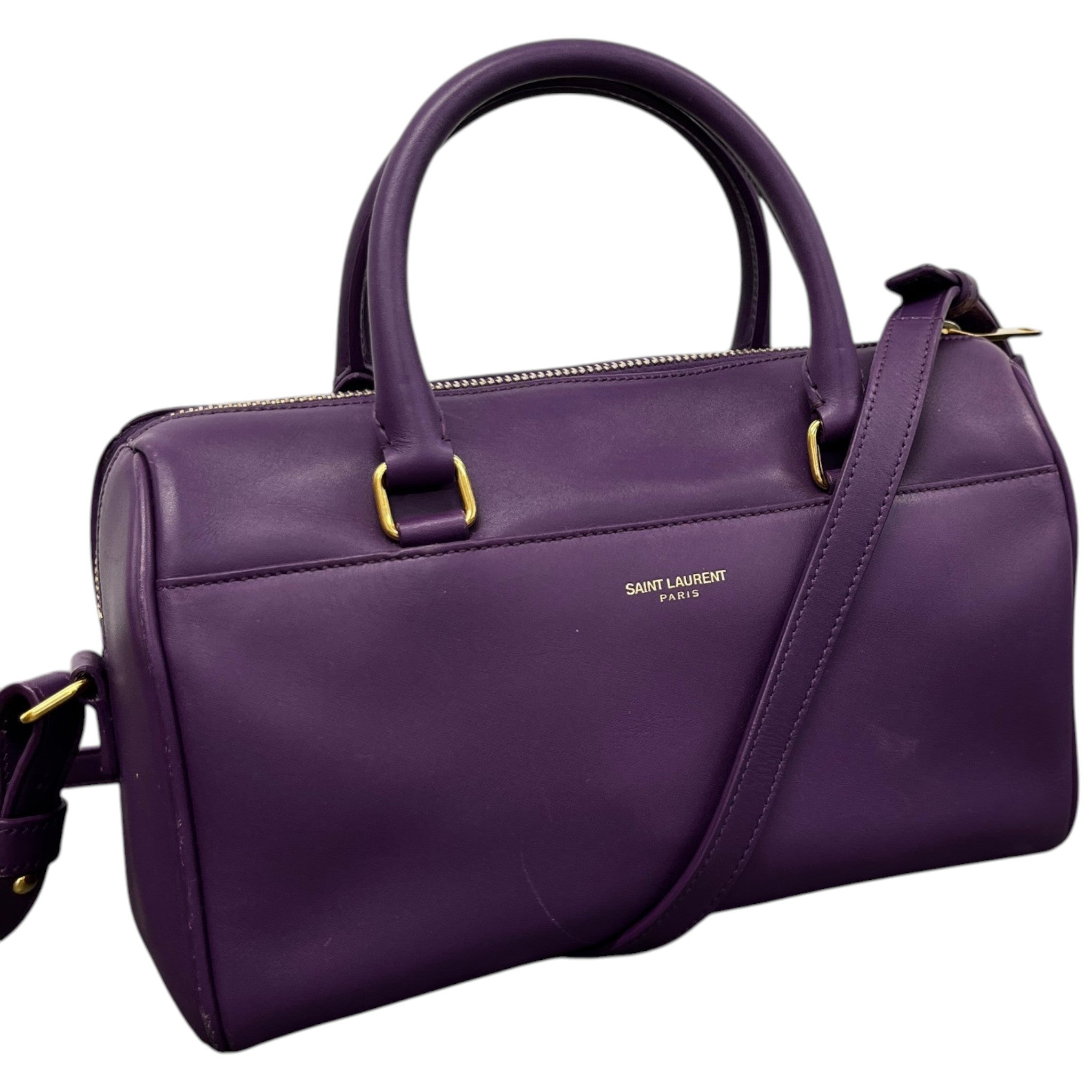 Women's Classic Duffle Handbag Purple