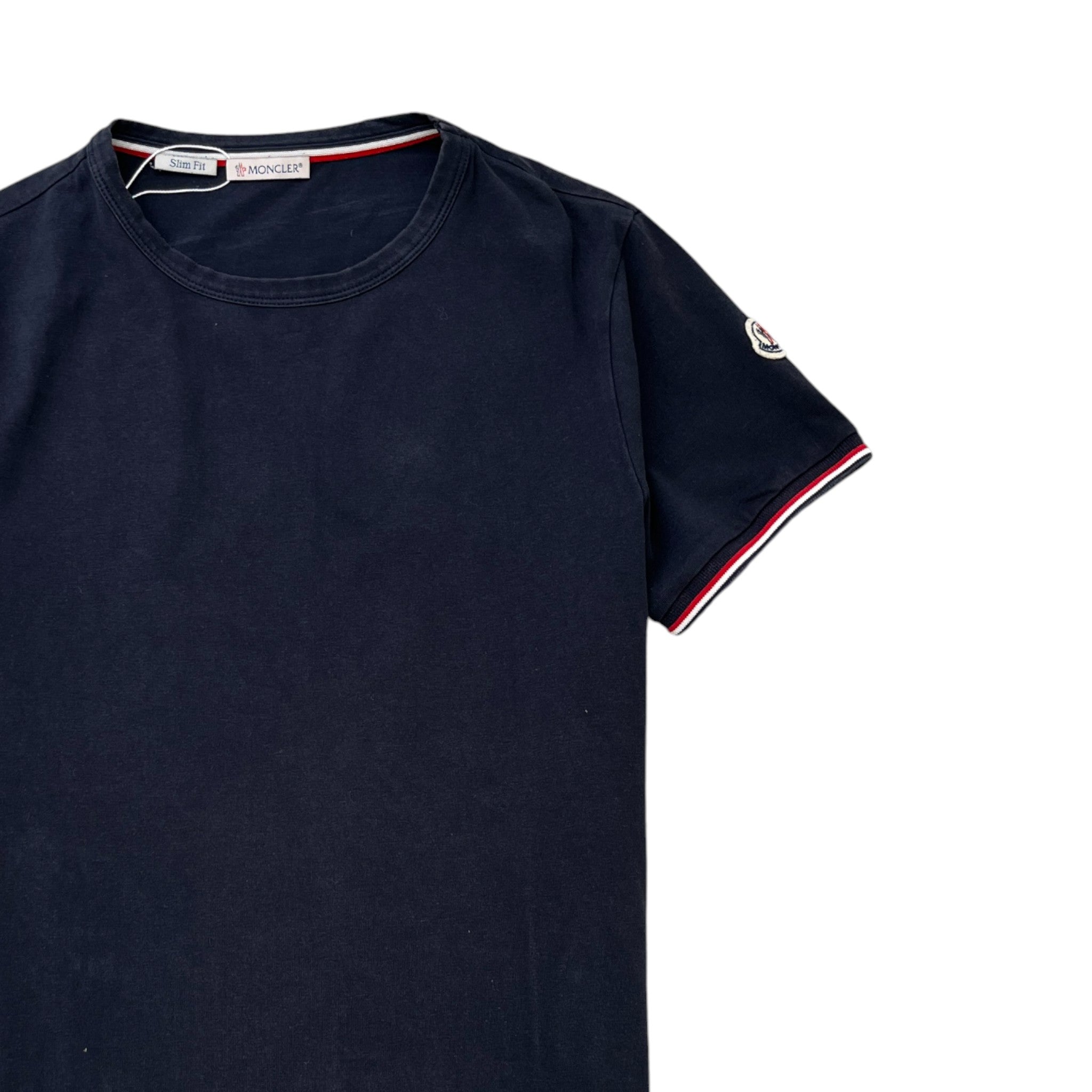 Men's Tricolour Maglia T-Shirt Navy Size S