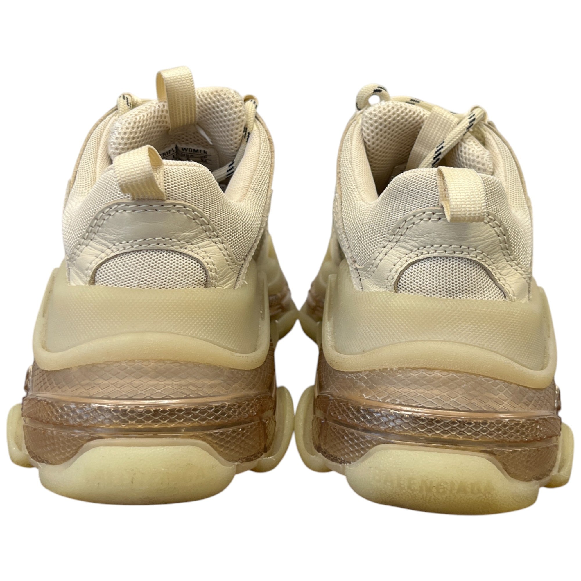 Women's Tripe S Low Trainers Beige Size EU 36 / UK 3