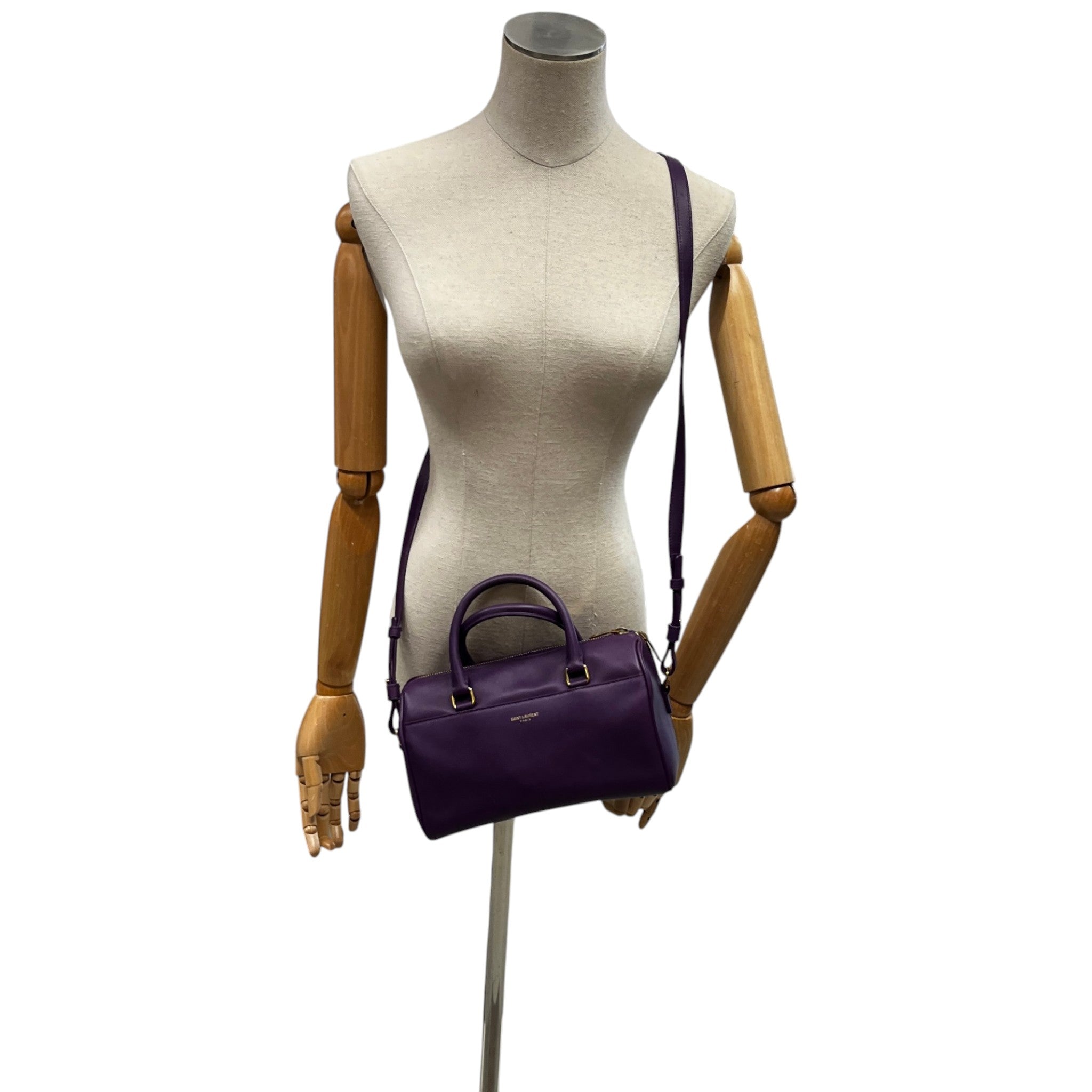Women's Classic Duffle Handbag Purple