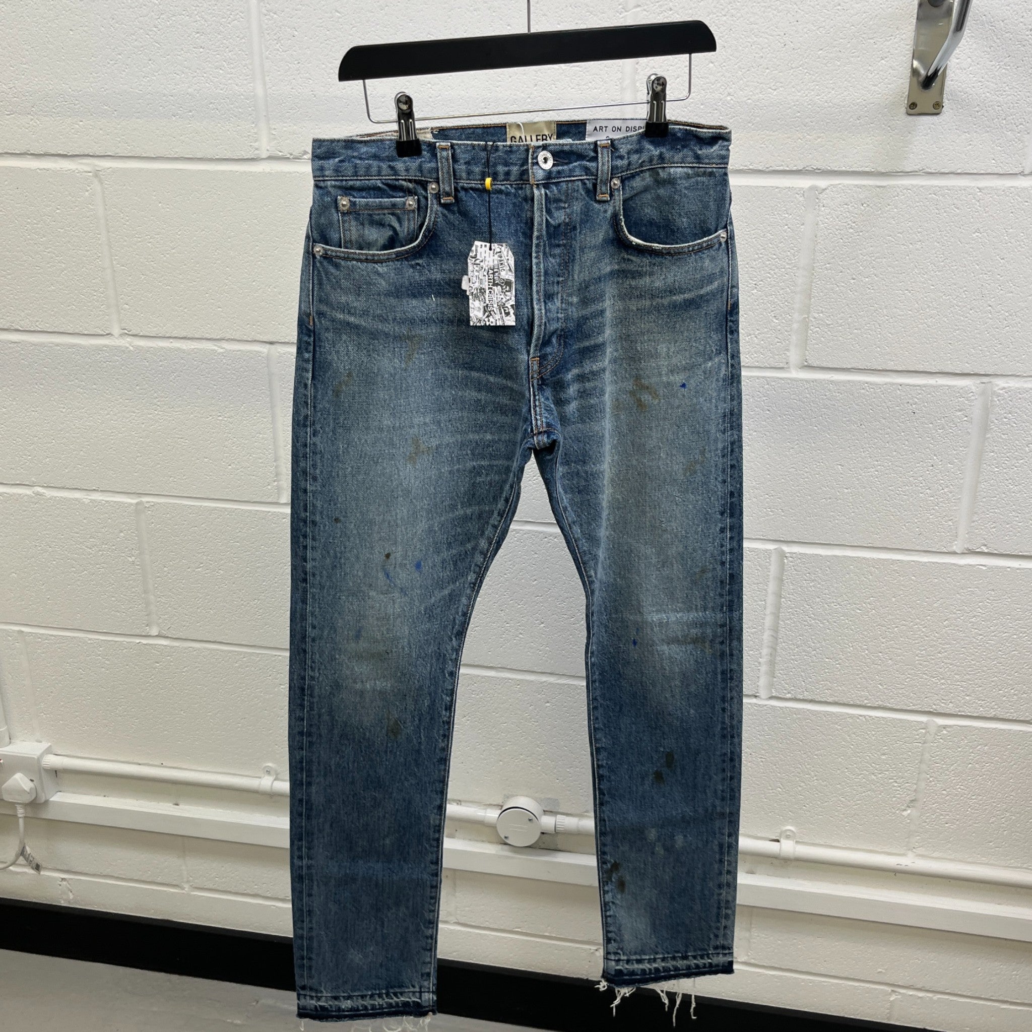 Men's 5001 Selvage Jeans Blue Size Waist 30"