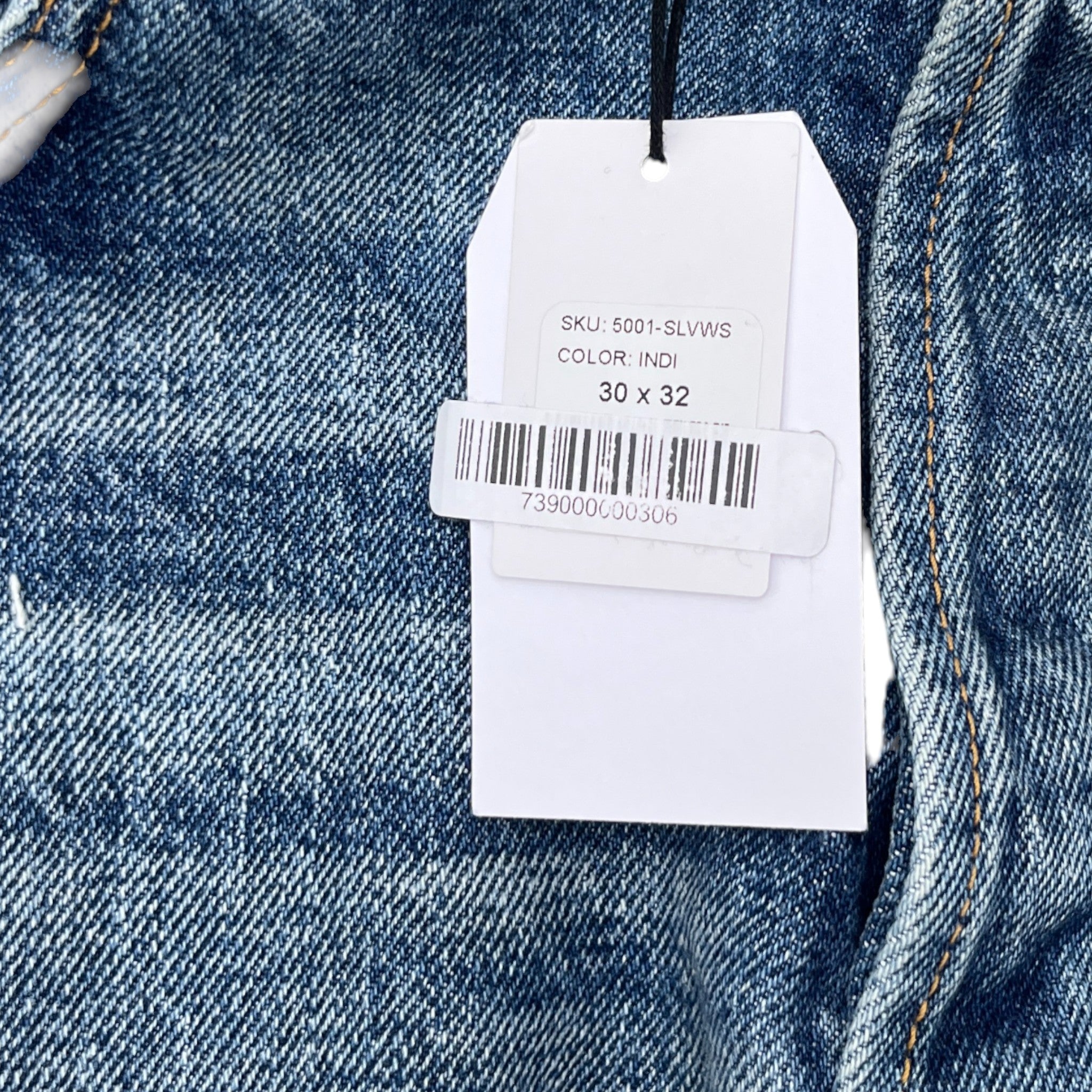 Men's 5001 Selvage Jeans Blue Size Waist 30"