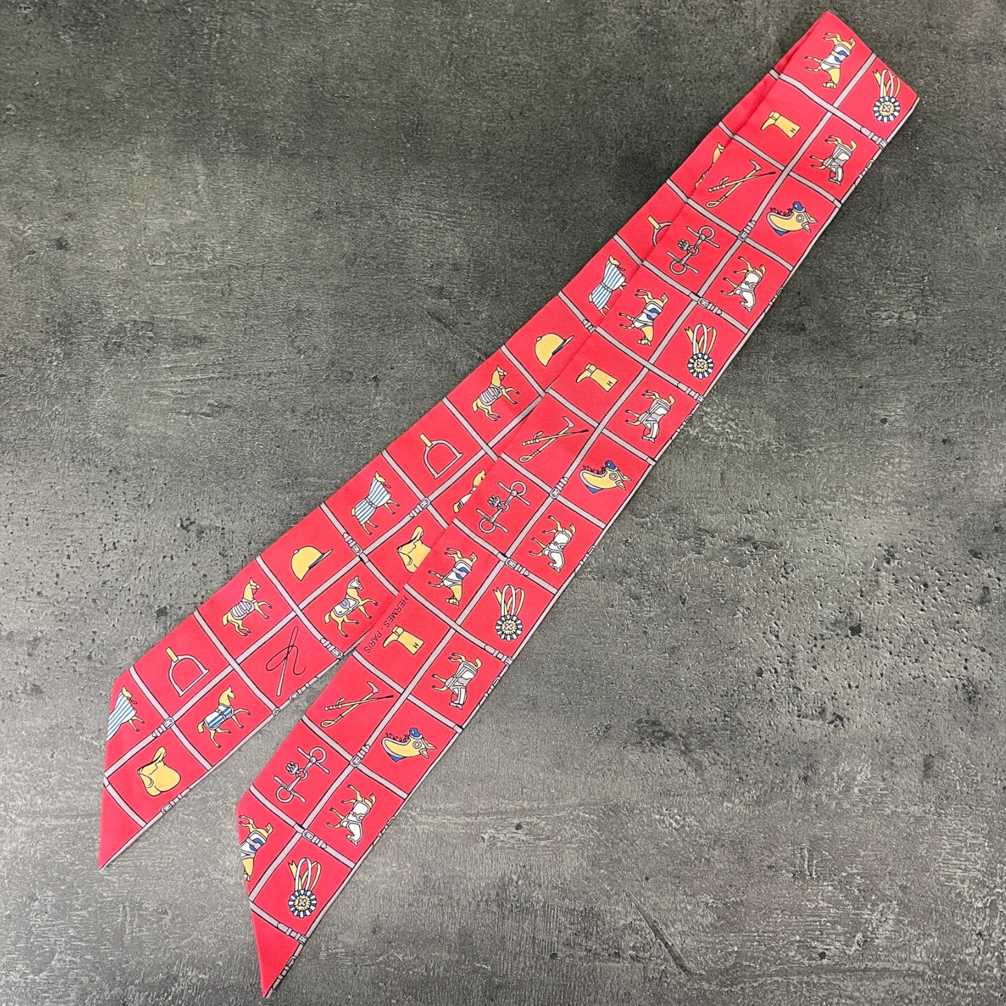 Women's Couvertures Et Tenues Twilly Scarf Red