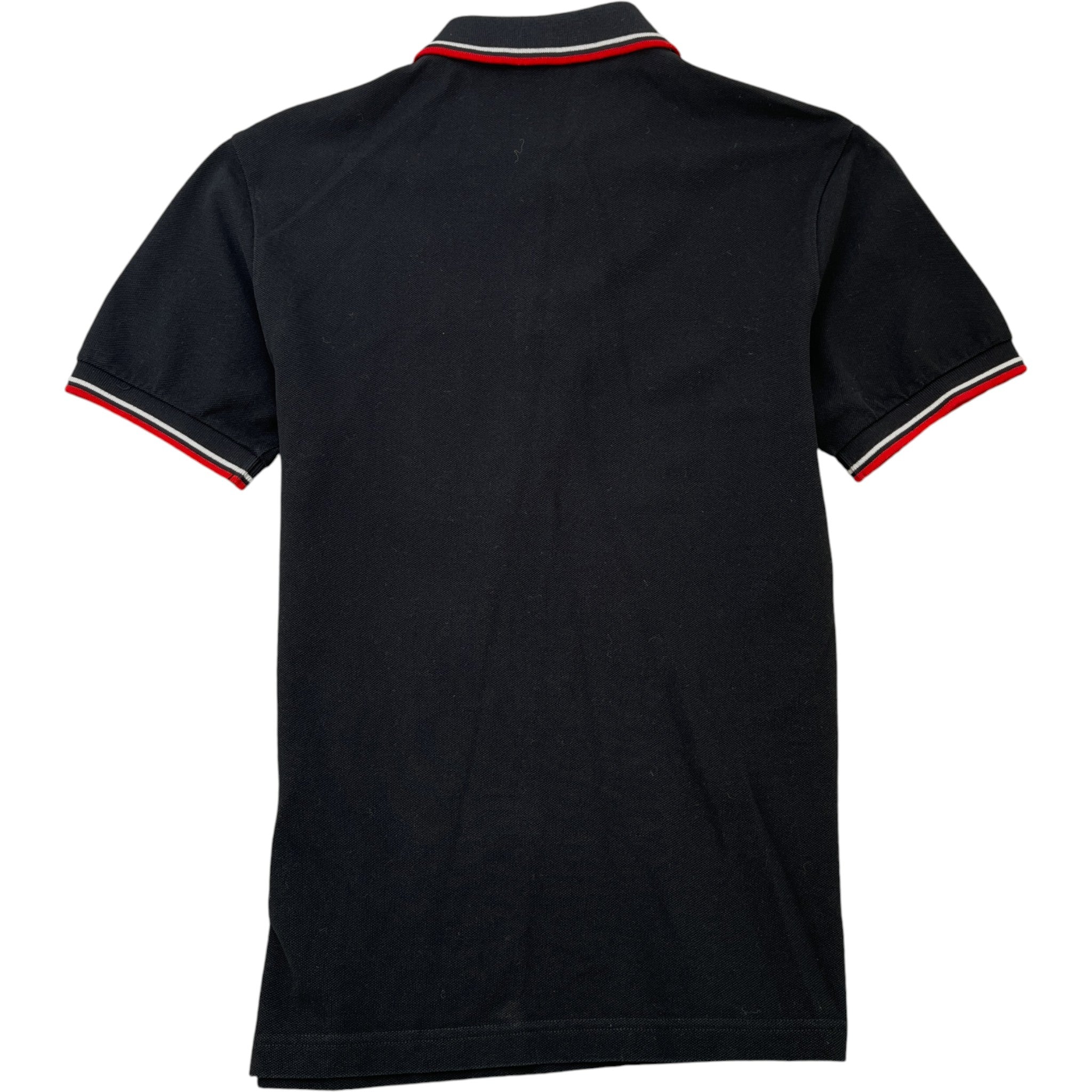 Men's Tab Logo Polo Shirt Black Size L