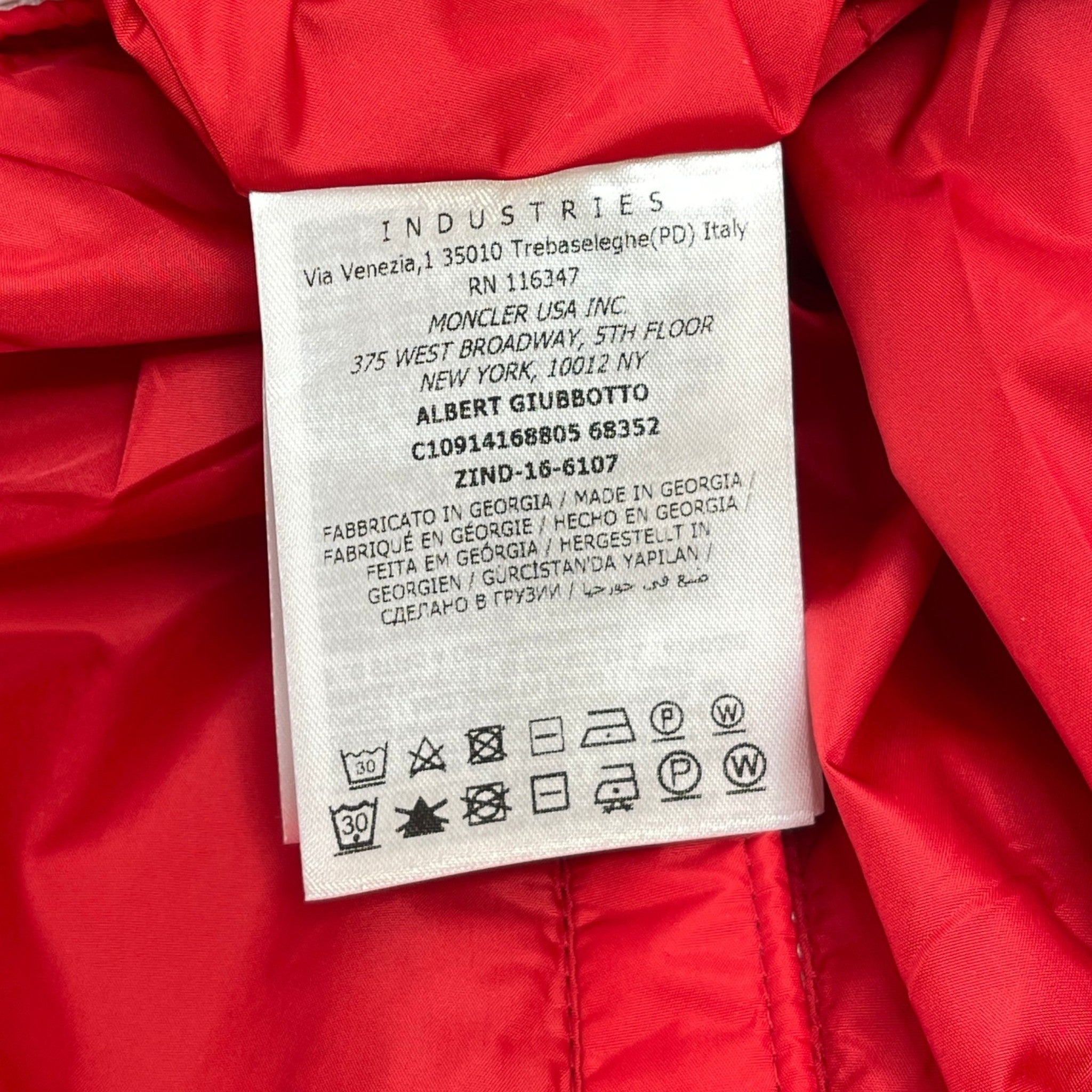 Men's Albert Windbreaker Red Size 5 / XXL