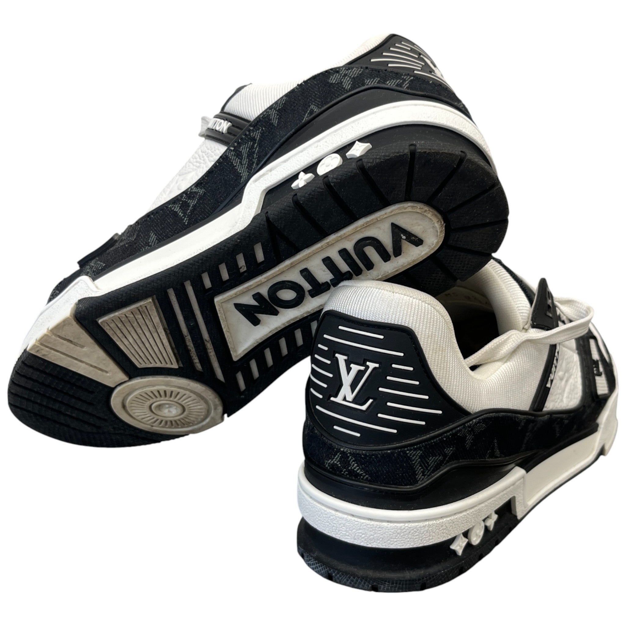 Men's Lv Low Trainers Black Size EU 41 / UK 7