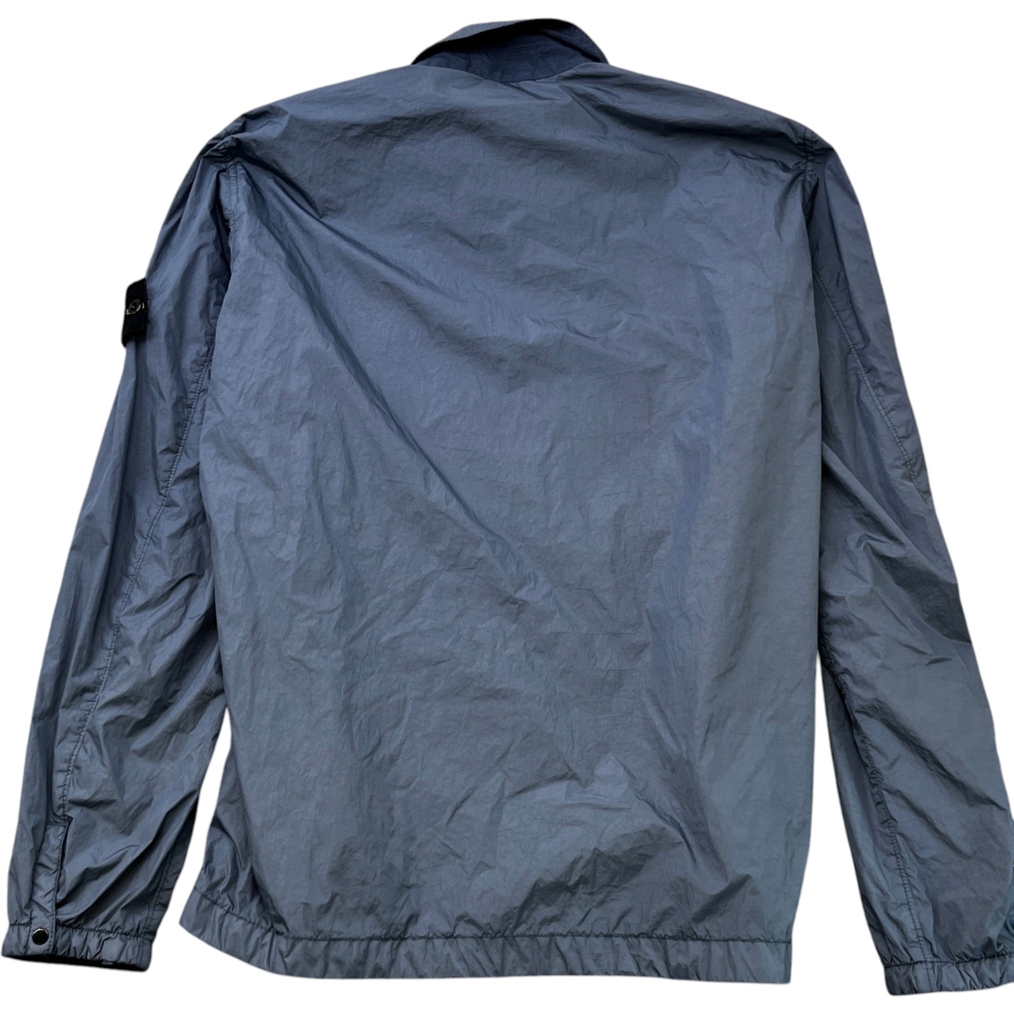 Men's Nylon Metal Jacket Grey Size L