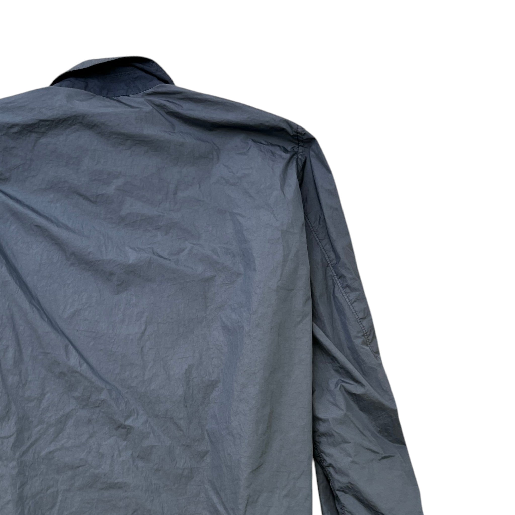 Men's Nylon Metal Jacket Grey Size L