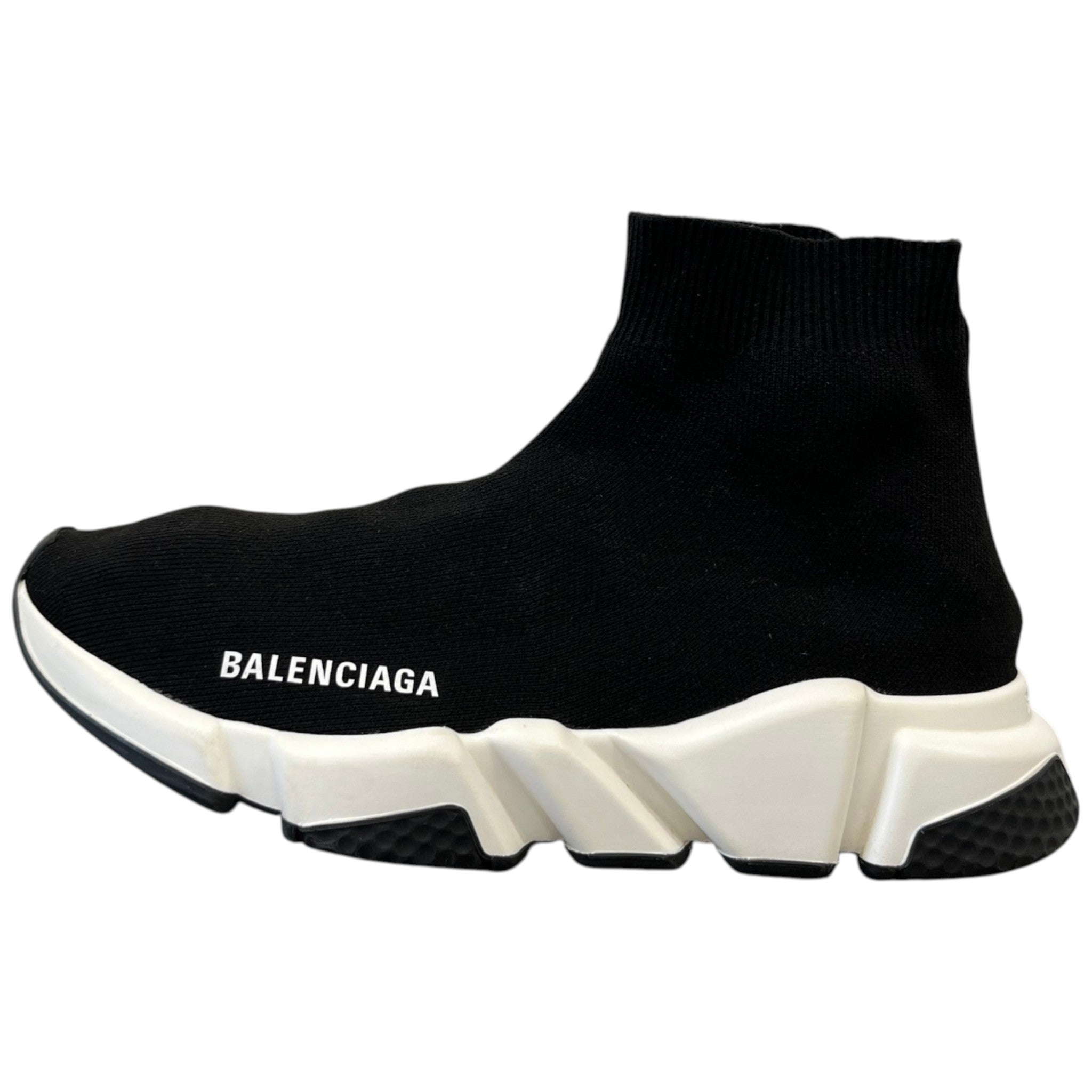 Women's Sock Runners High Trainers Black Size EU 38 / UK 5