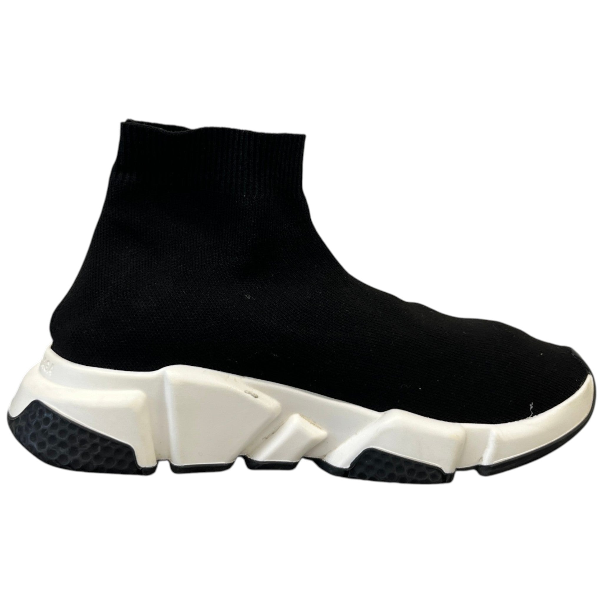 Women's Sock Runners High Trainers Black Size EU 38 / UK 5