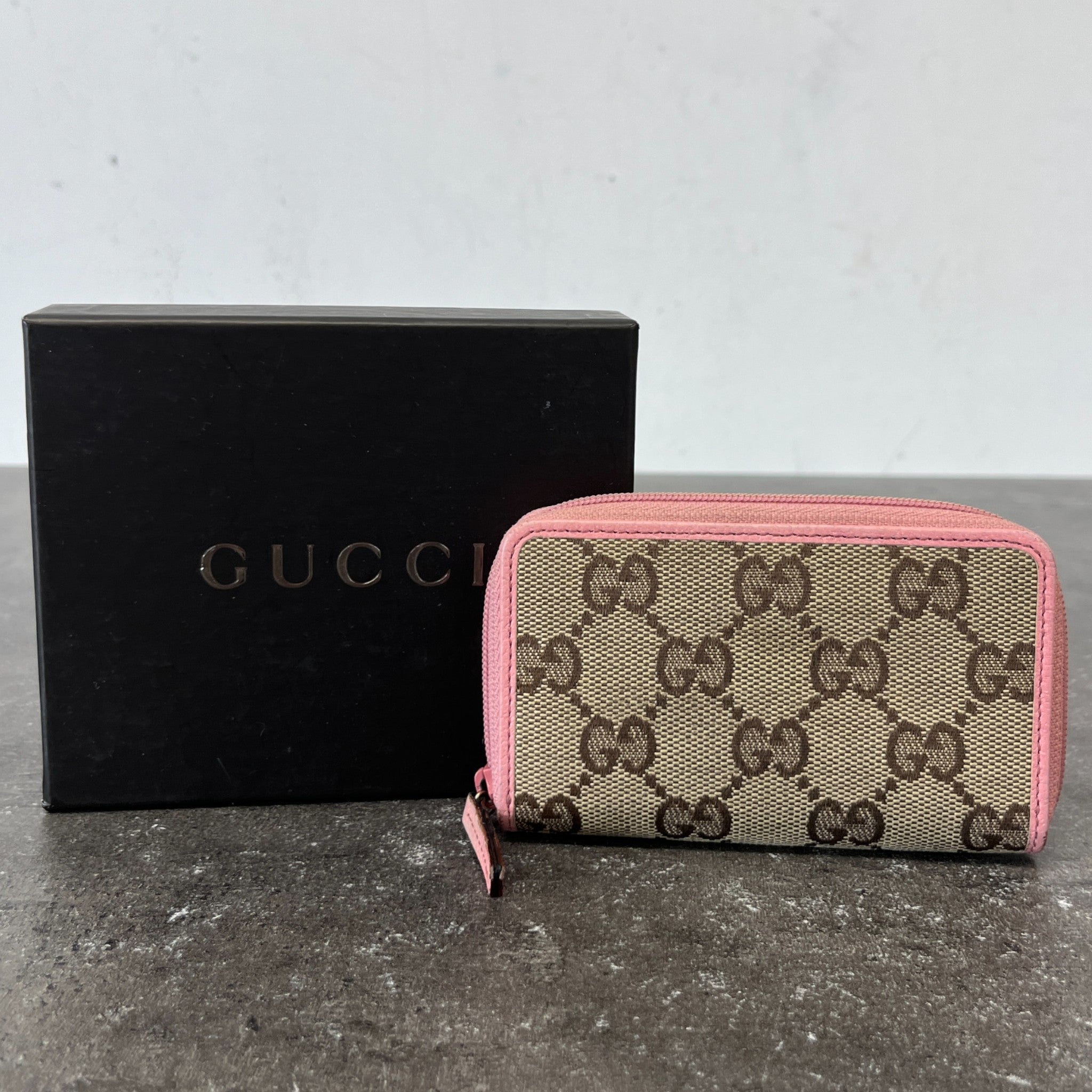 Women's Gg Canvas Zip Around Purse Multi-Coloured