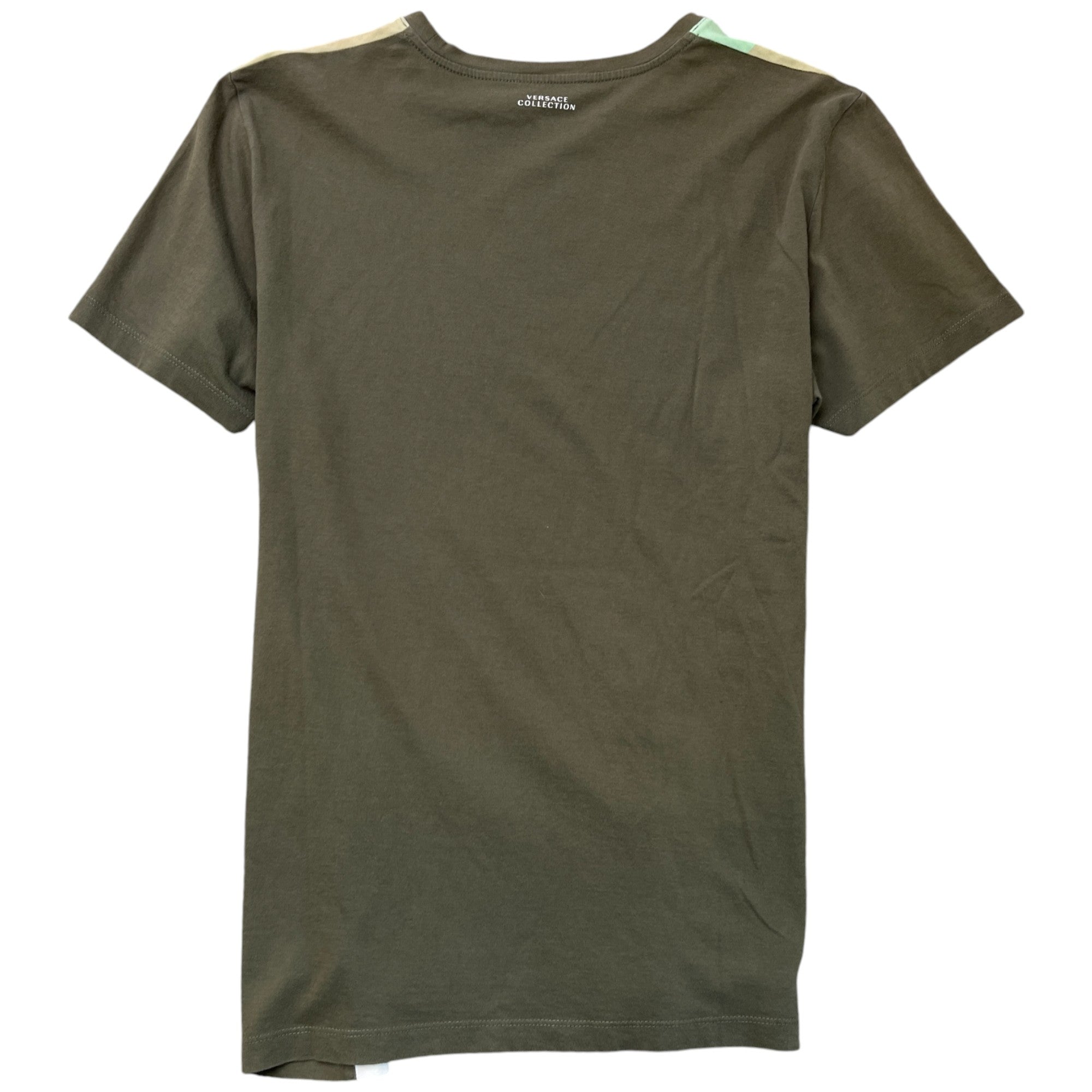 Men's Medusa Logo T-Shirt Green Size M