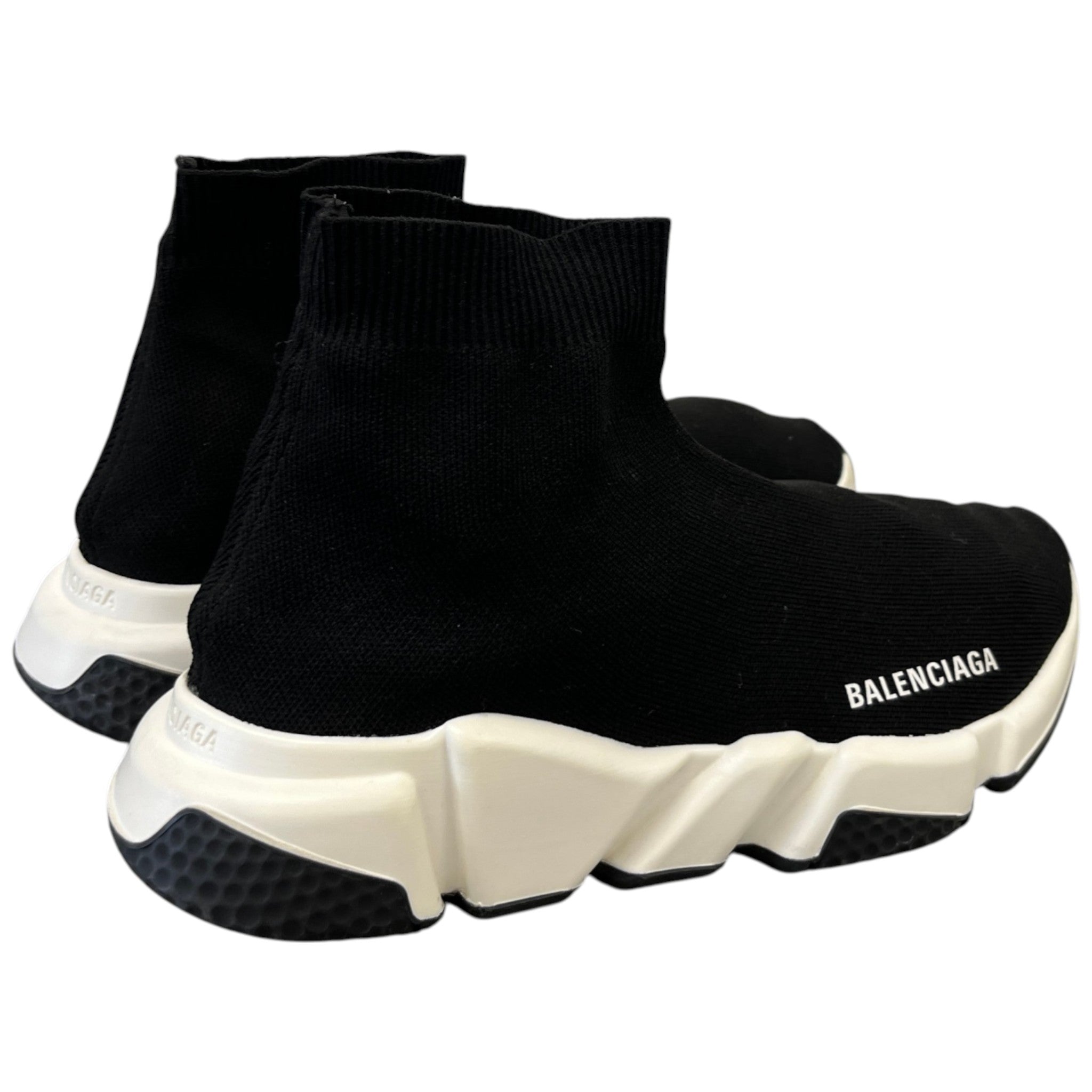 Women's Sock Runners High Trainers Black Size EU 38 / UK 5