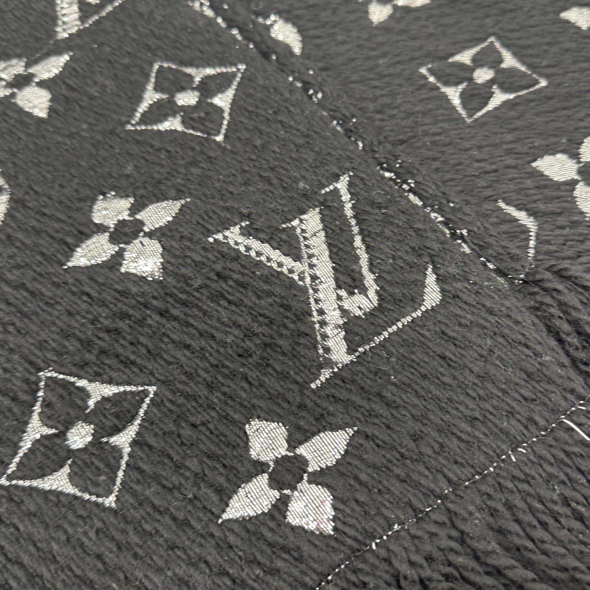 Women's Logomania Scarf Black