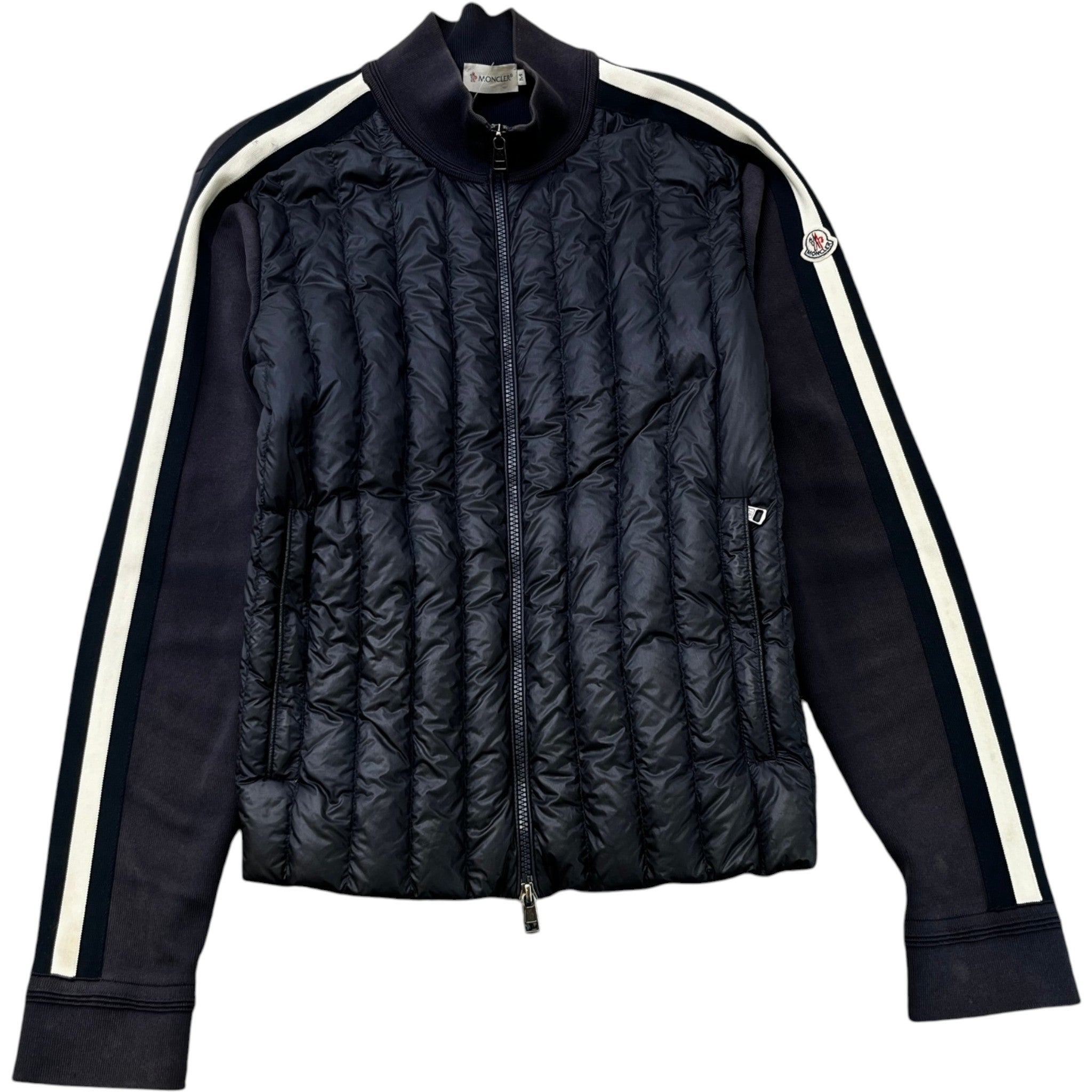 Men's Maglia Tricot Cardigan Jacket Black Size M