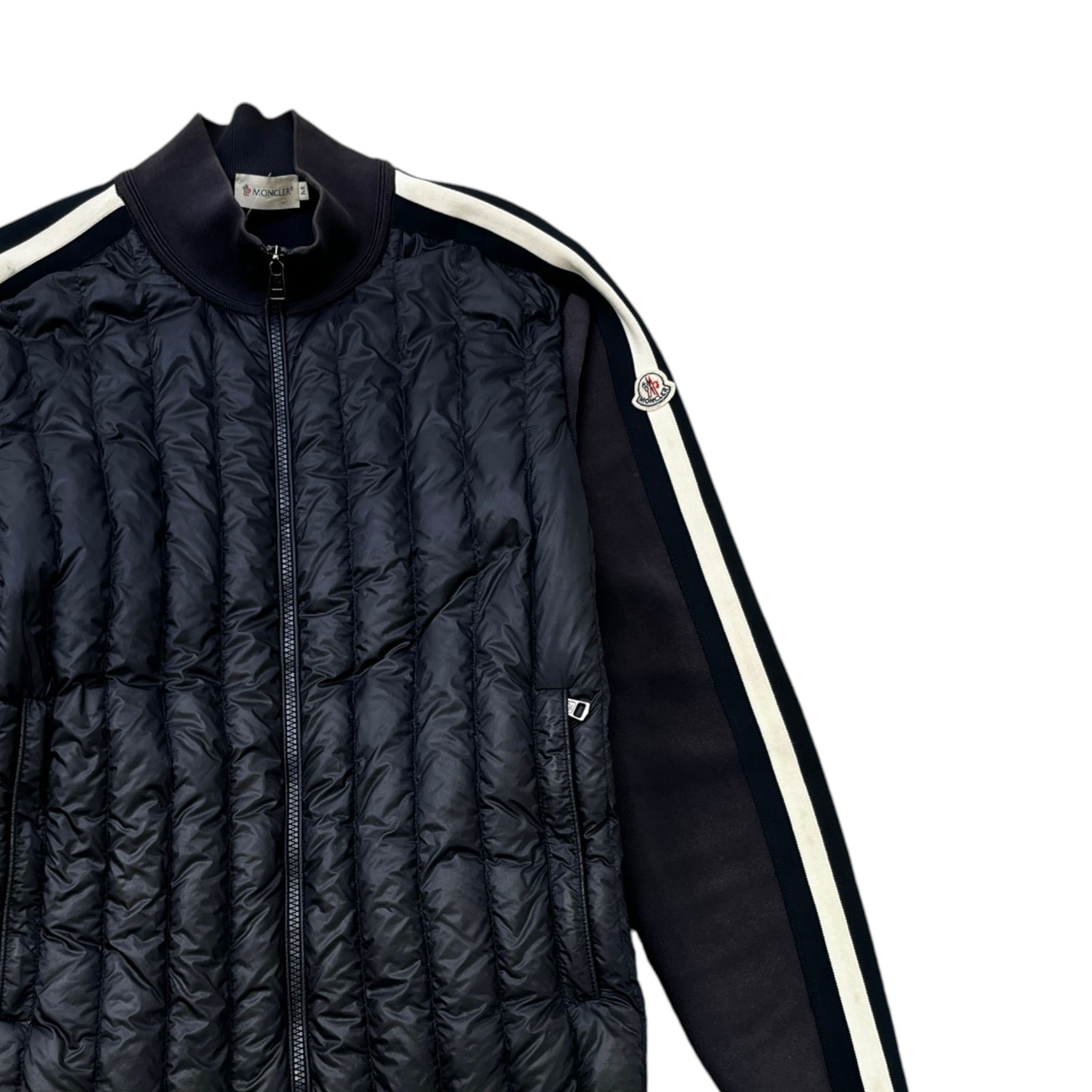 Men's Maglia Tricot Cardigan Jacket Black Size M