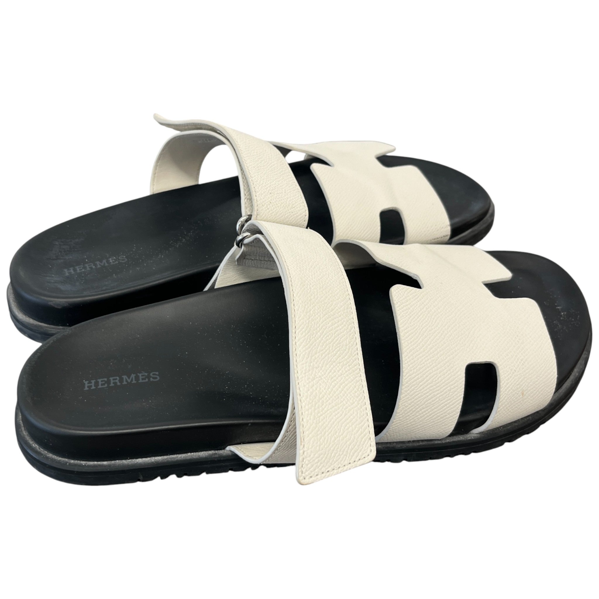 Men's Chypre Slides White Size EU 45 / UK 11