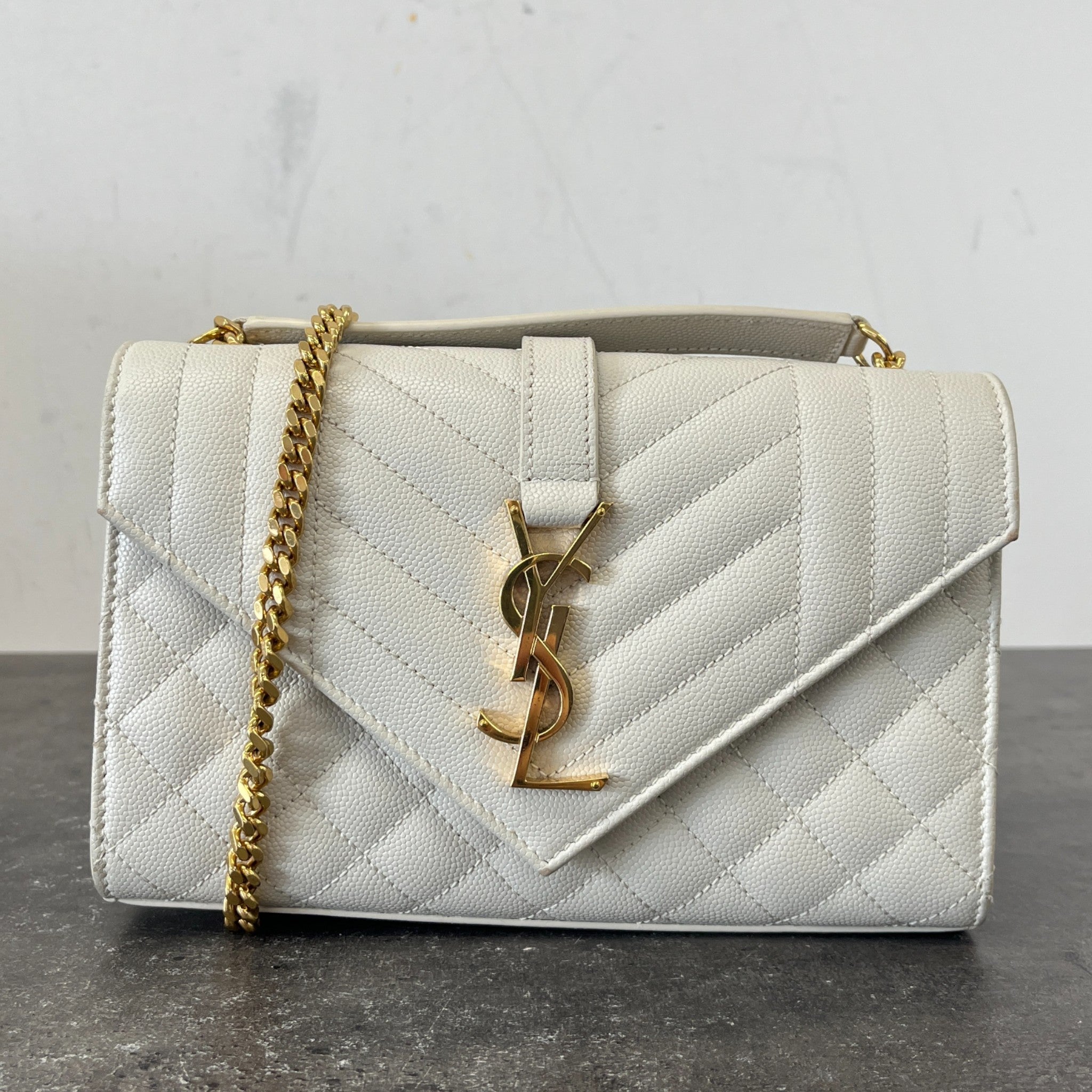 Women's Envelope Small Crossbody Bag Cream