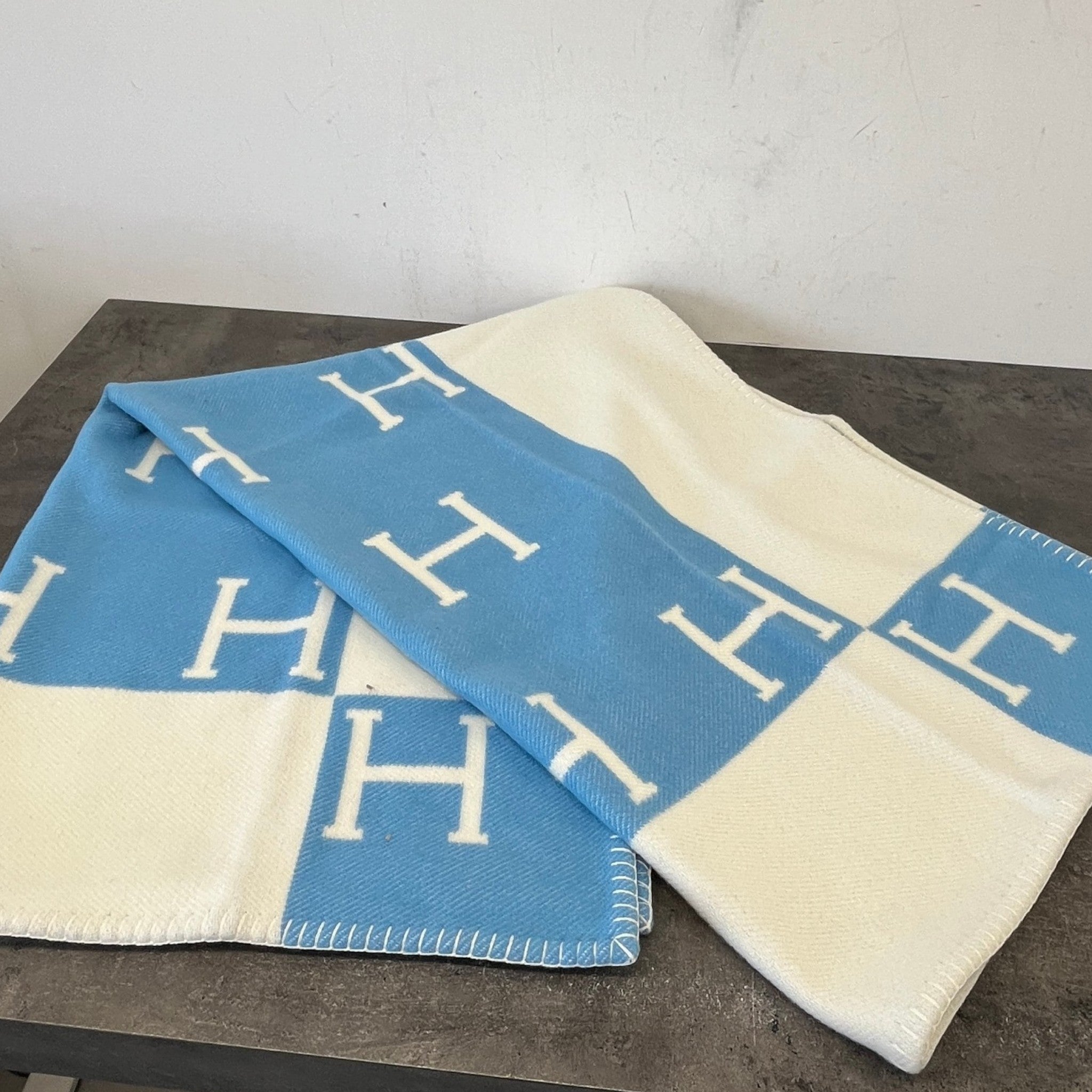 Avalon Baby Blanket Blue