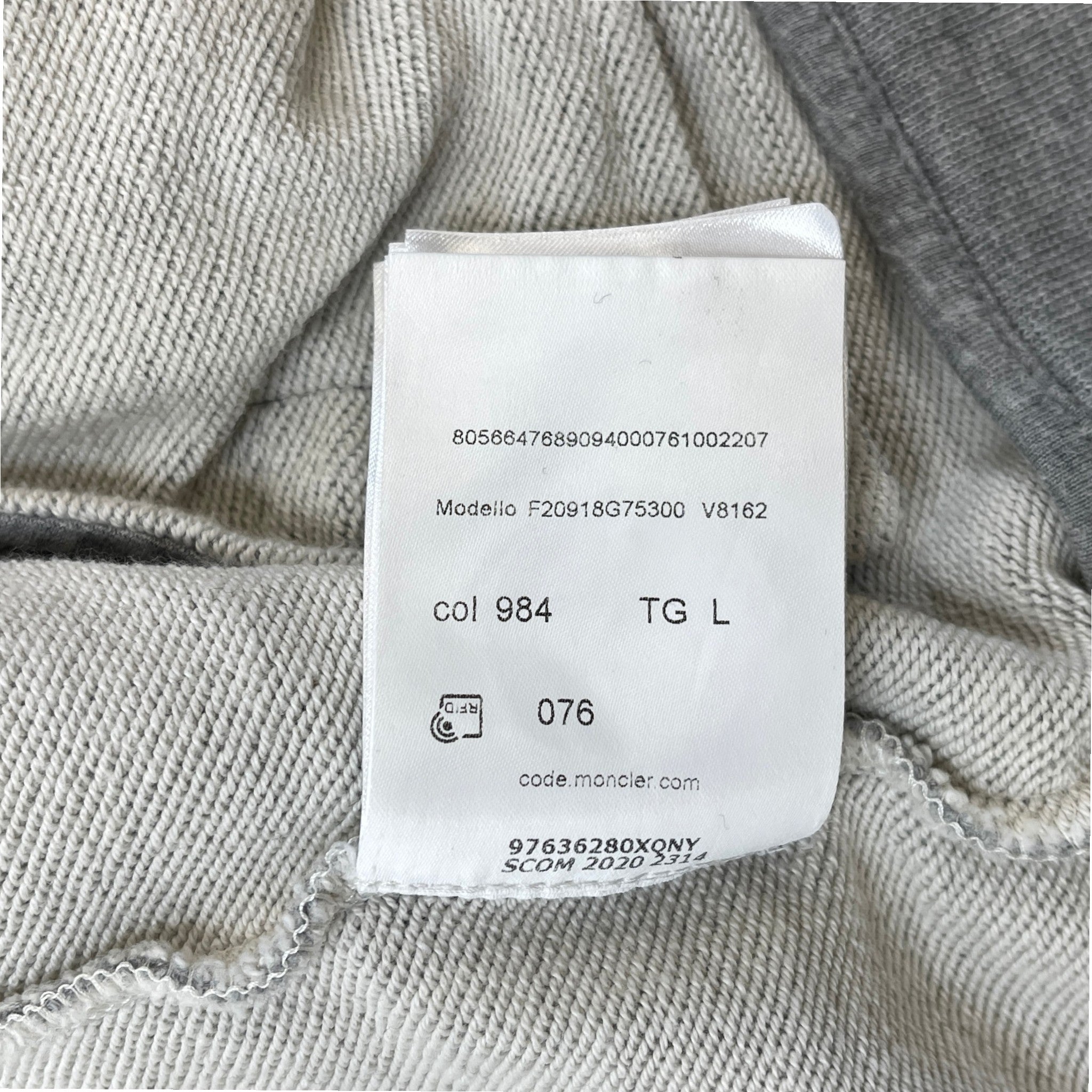 Men's Maglia Jacket Grey Size L