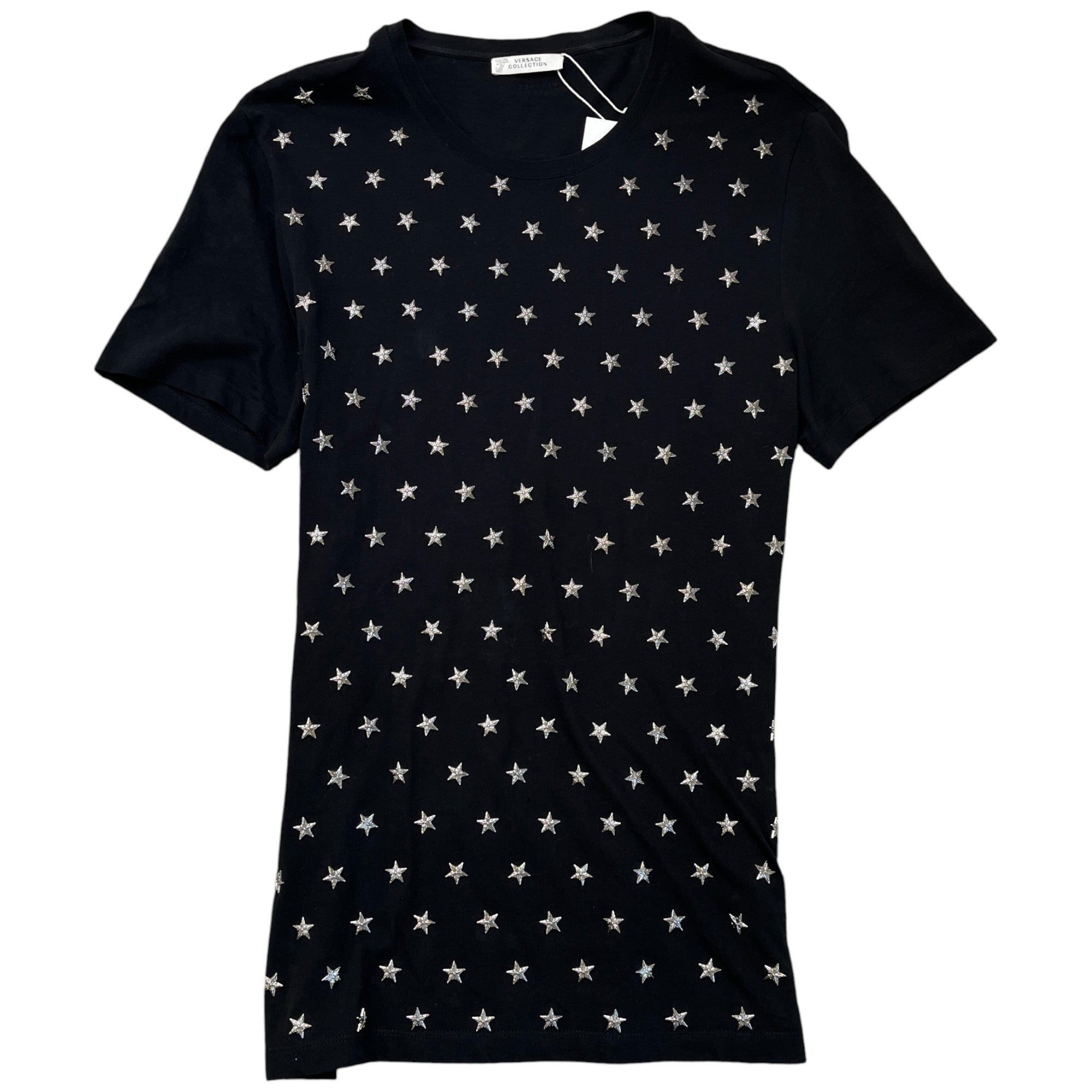 Men's Star T-Shirt Black Size M