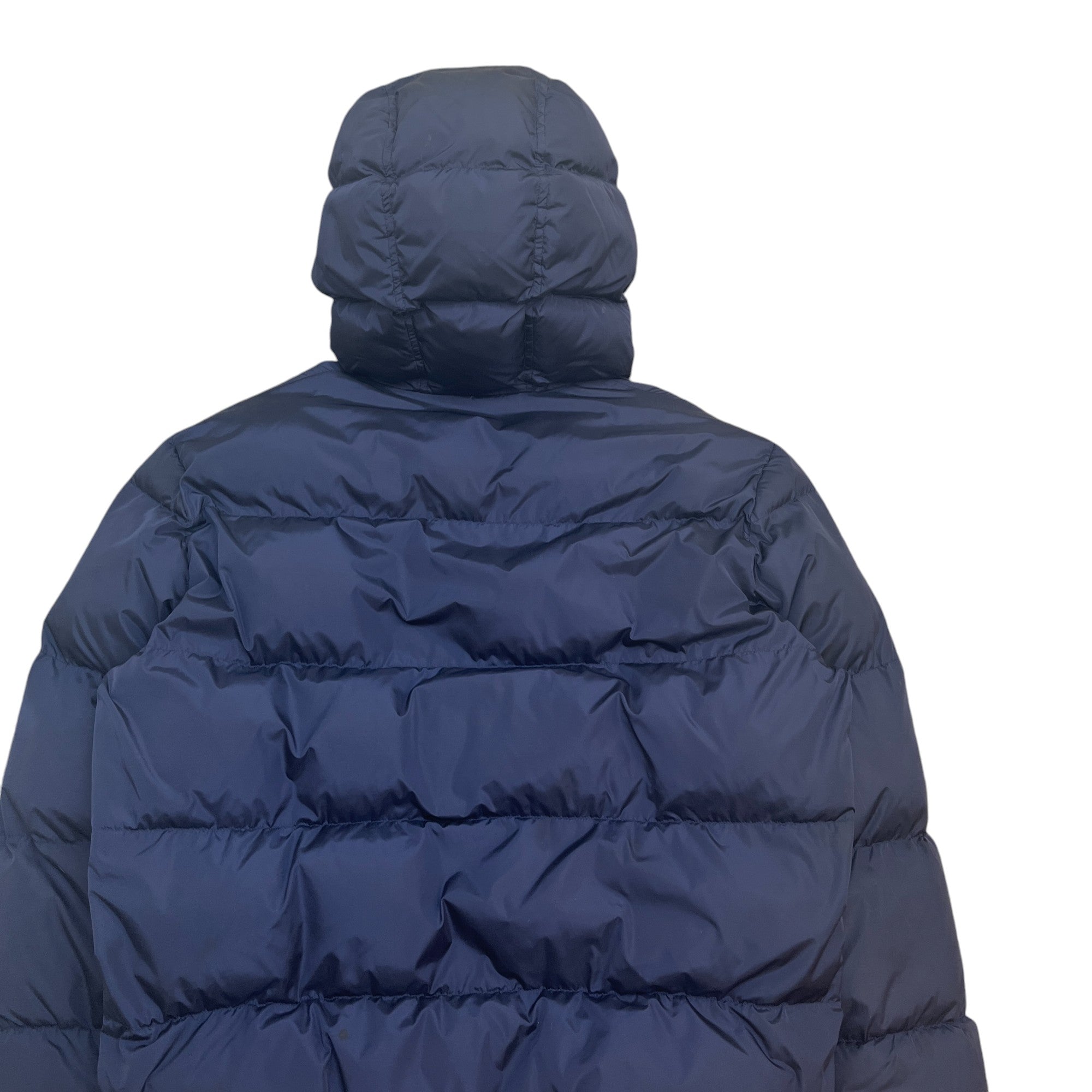 Men's Logo Down Jacket Navy Size Age 16