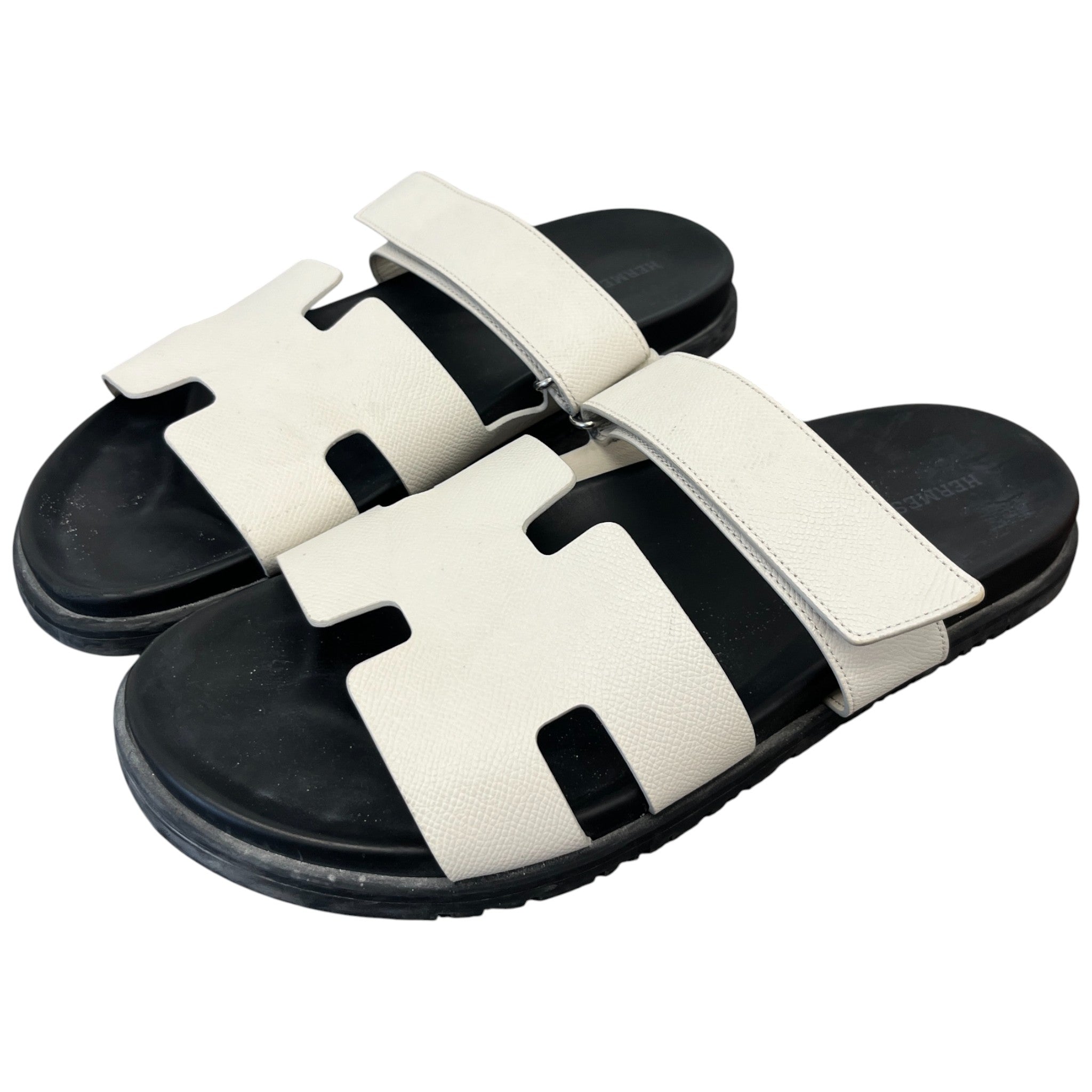 Men's Chypre Slides White Size EU 45 / UK 11