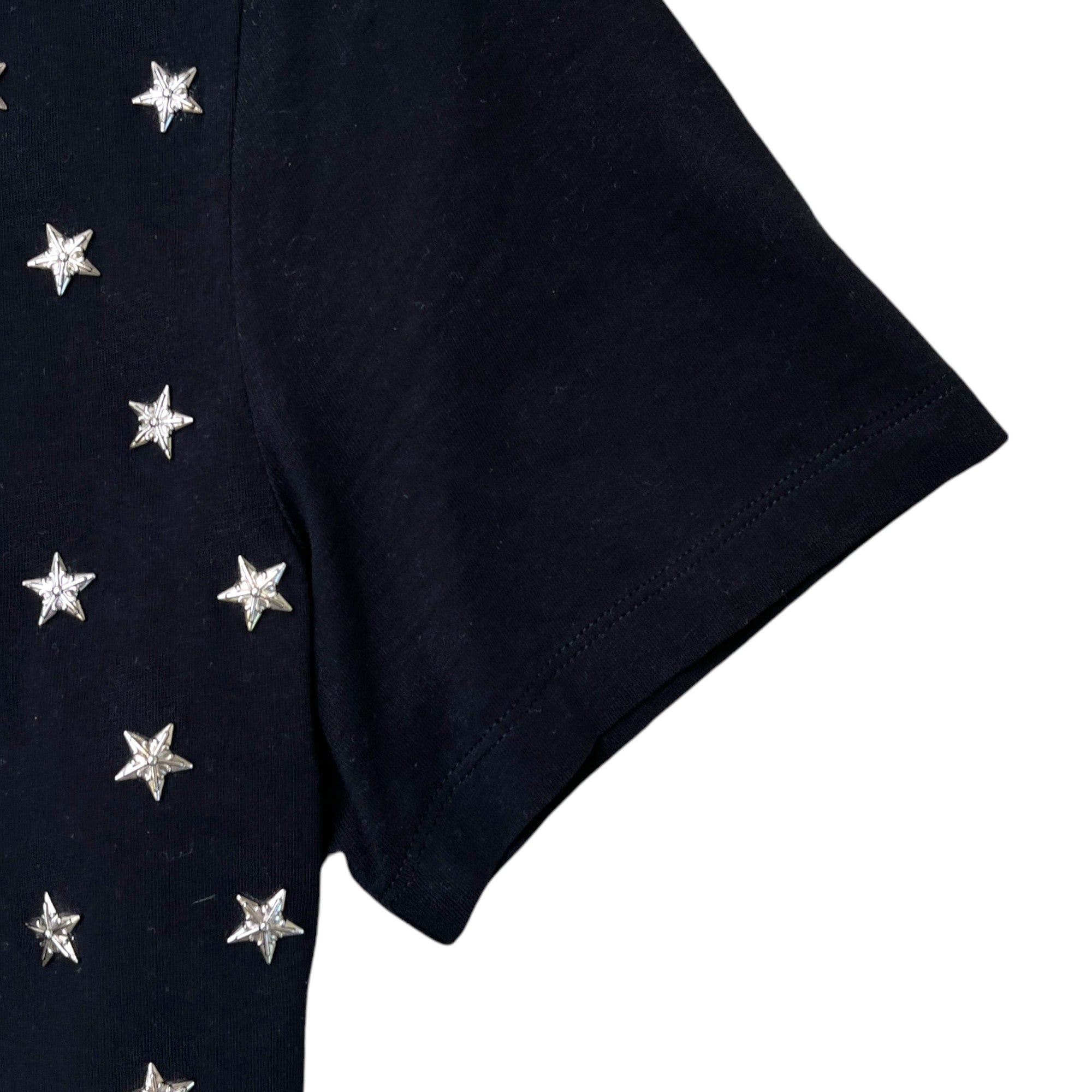 Men's Star T-Shirt Black Size M