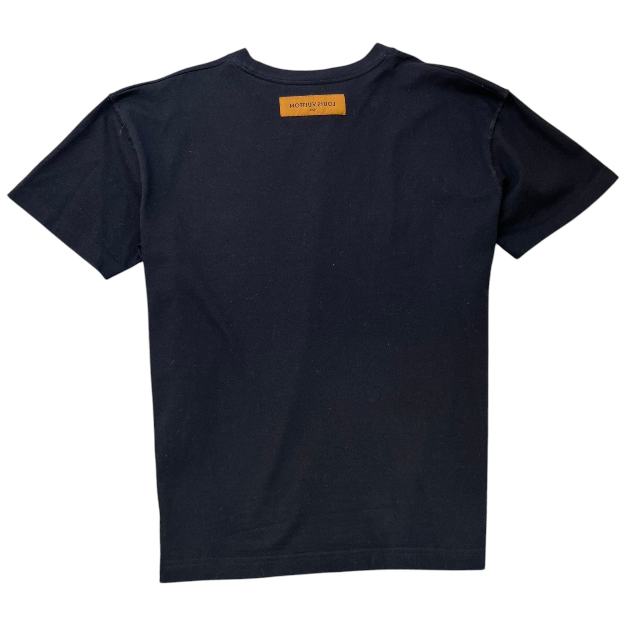 Men's Concert Print T-Shirt Black Size M