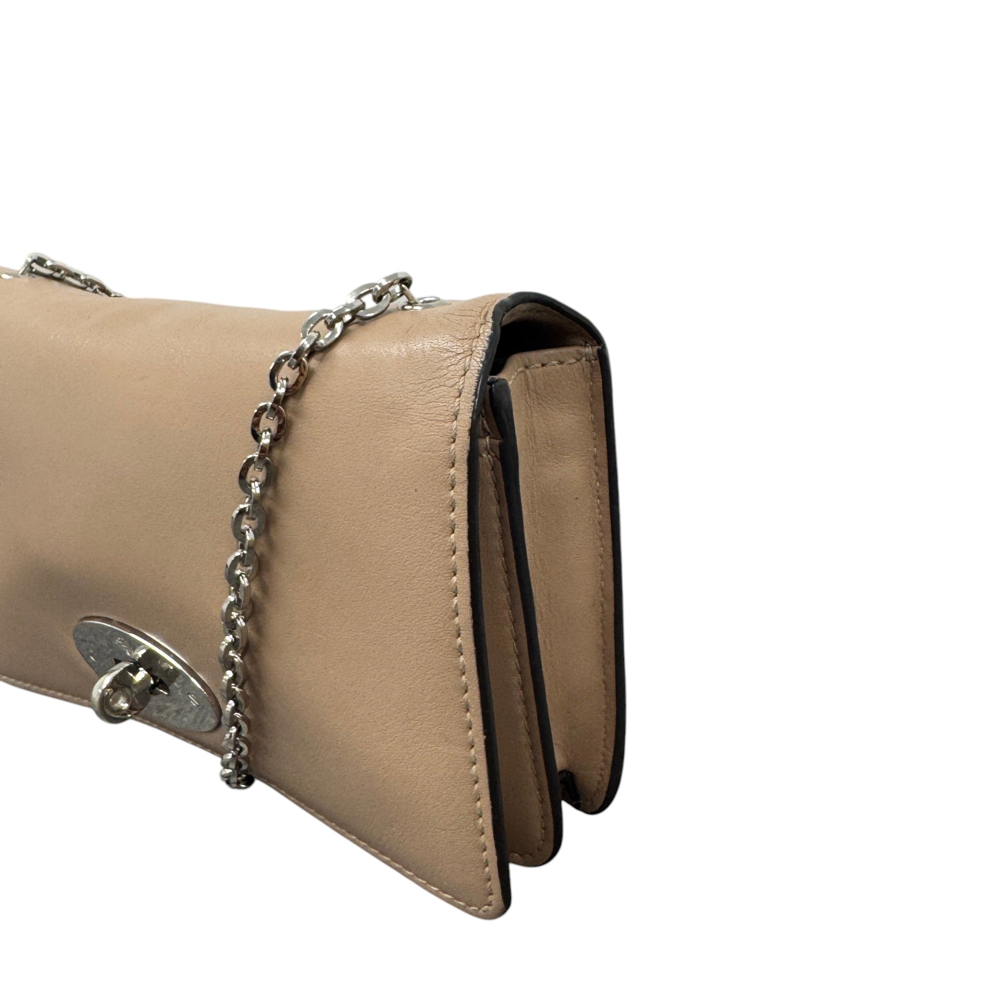 Women's Wallet On Chain Bayswater Handbag Beige
