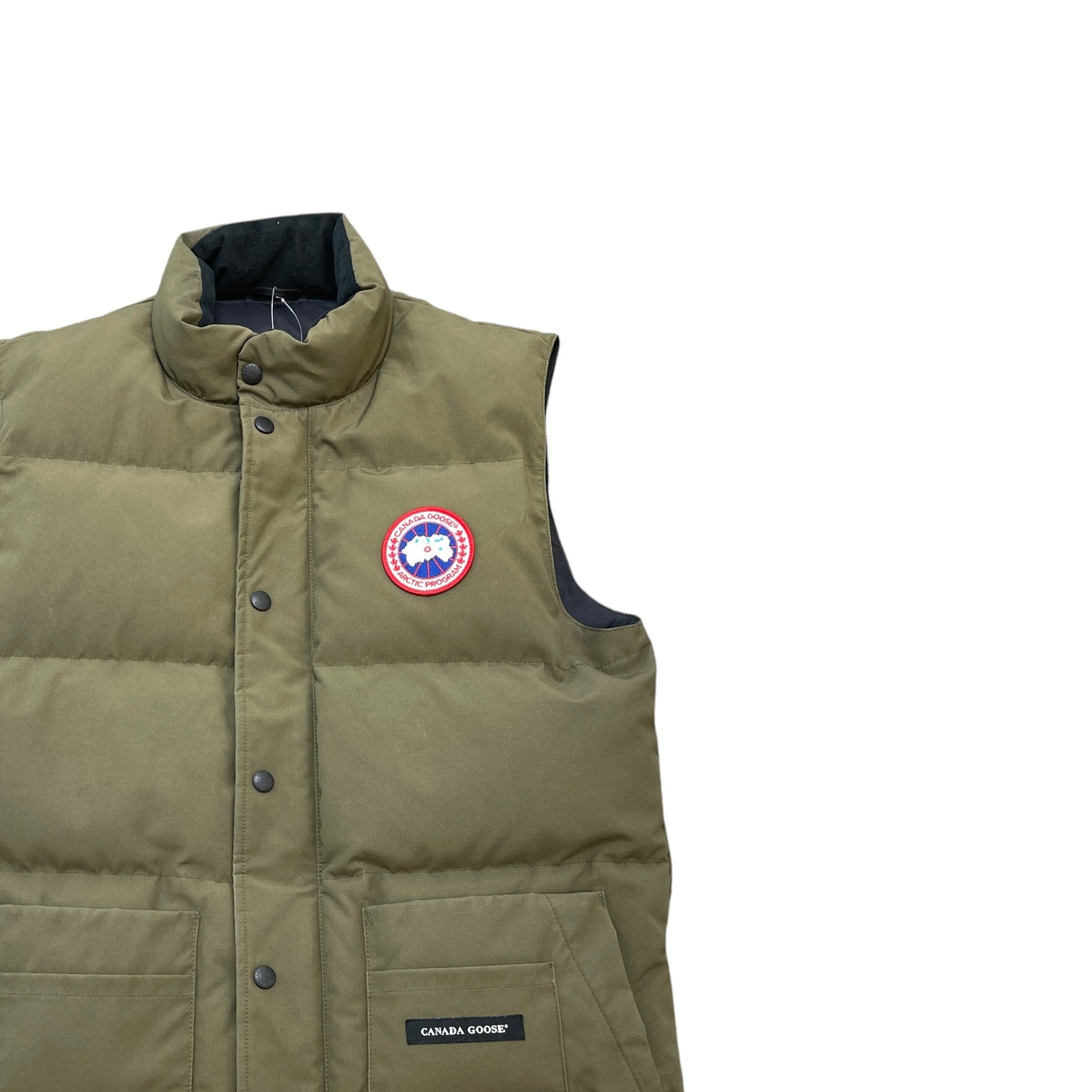 Men's Freestyle Gilet Khaki Size M