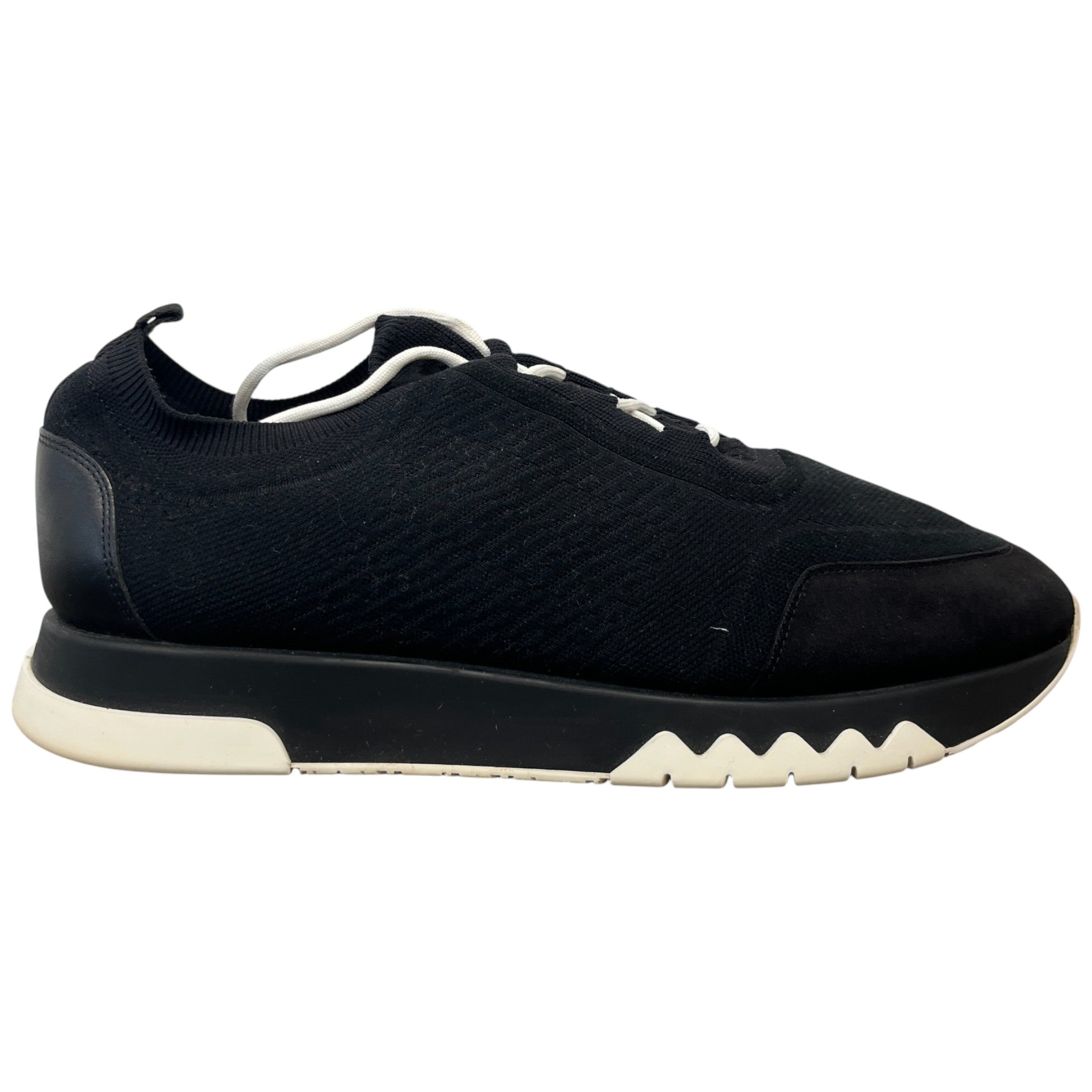 Men's Knit Addict Low Trainers Black Size EU 44 / UK 10