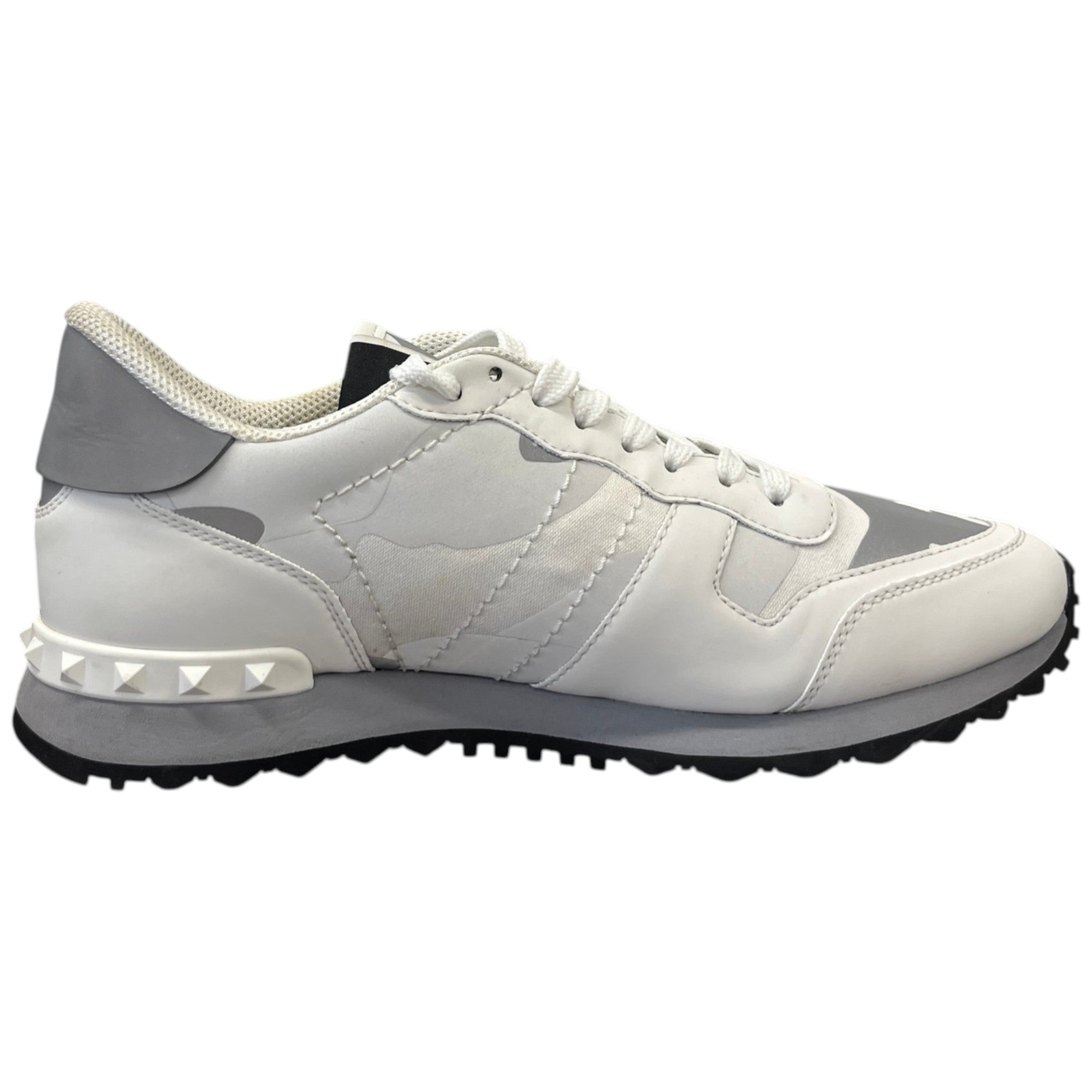 Men's Camouflage Rockrunner Low Trainers White Size EU 40 / UK 6
