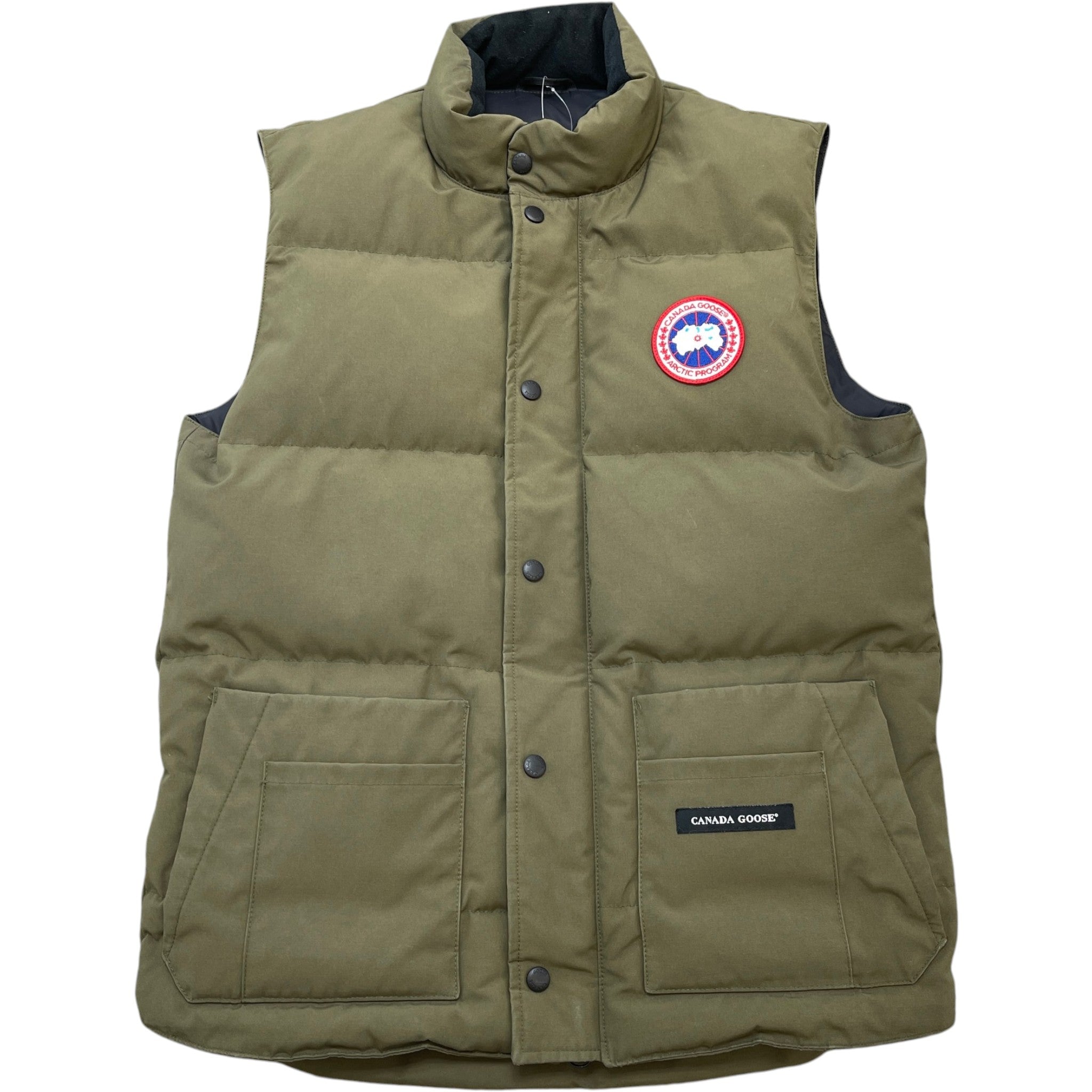 Men's Freestyle Gilet Khaki Size M