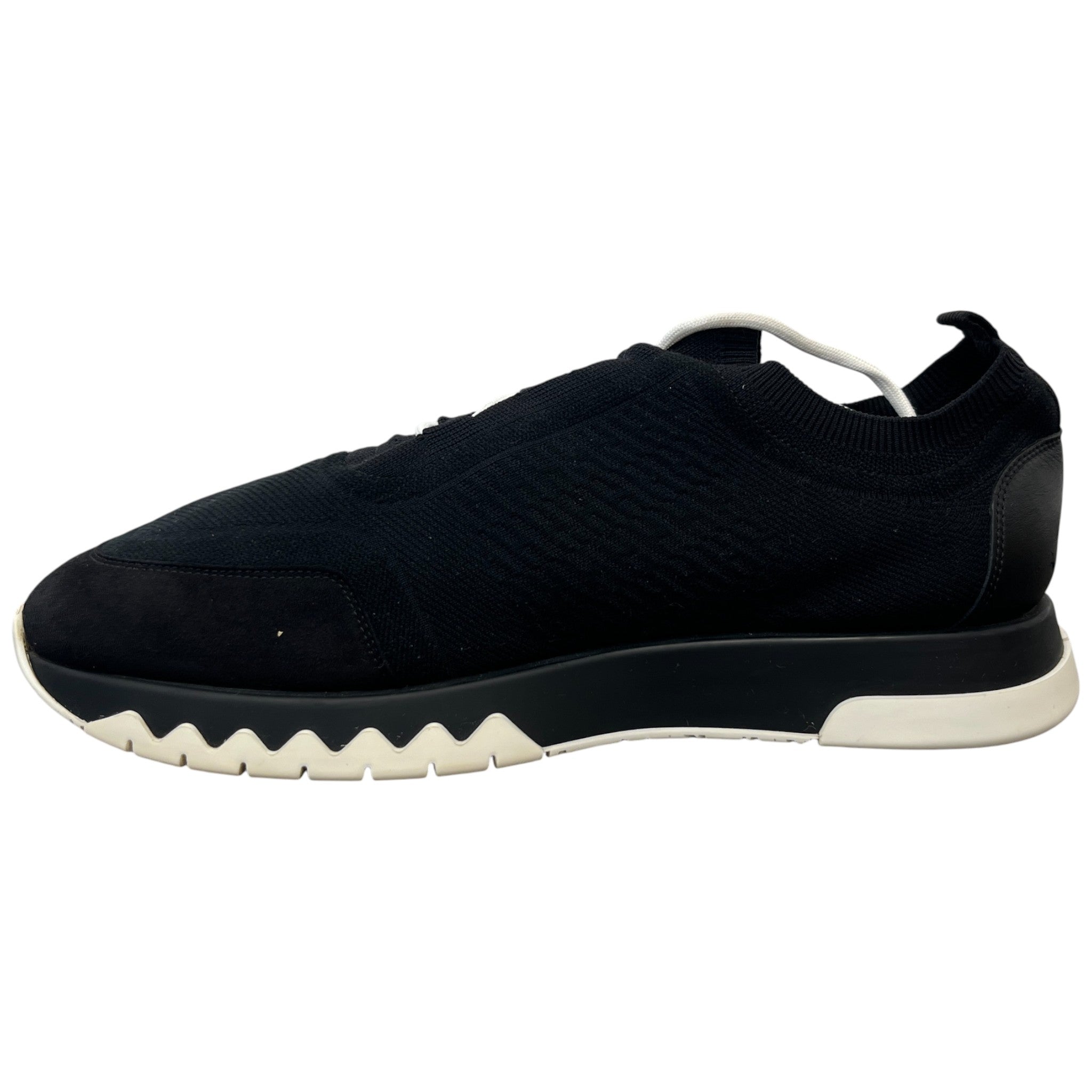 Men's Knit Addict Low Trainers Black Size EU 44 / UK 10