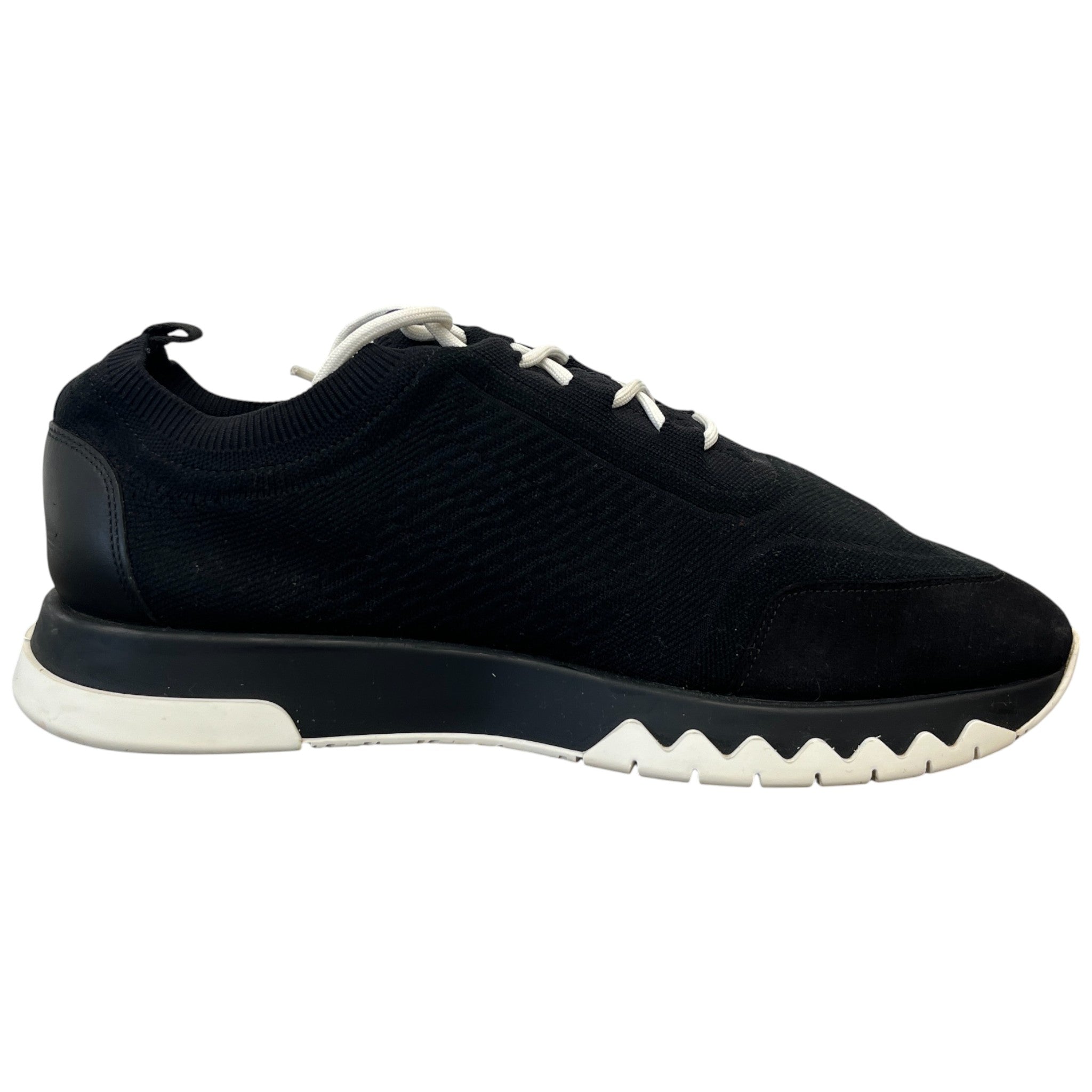 Men's Knit Addict Low Trainers Black Size EU 44 / UK 10
