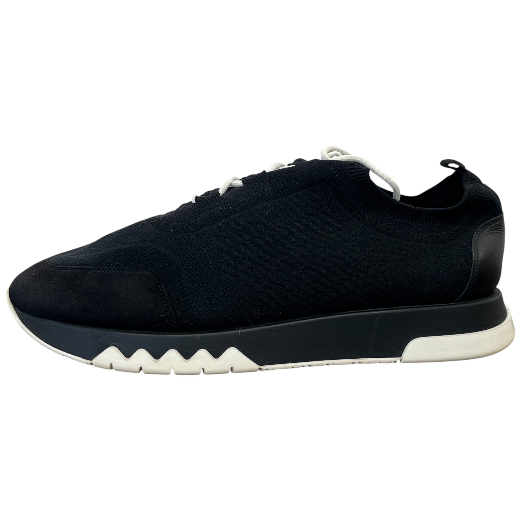 Men's Knit Addict Low Trainers Black Size EU 44 / UK 10