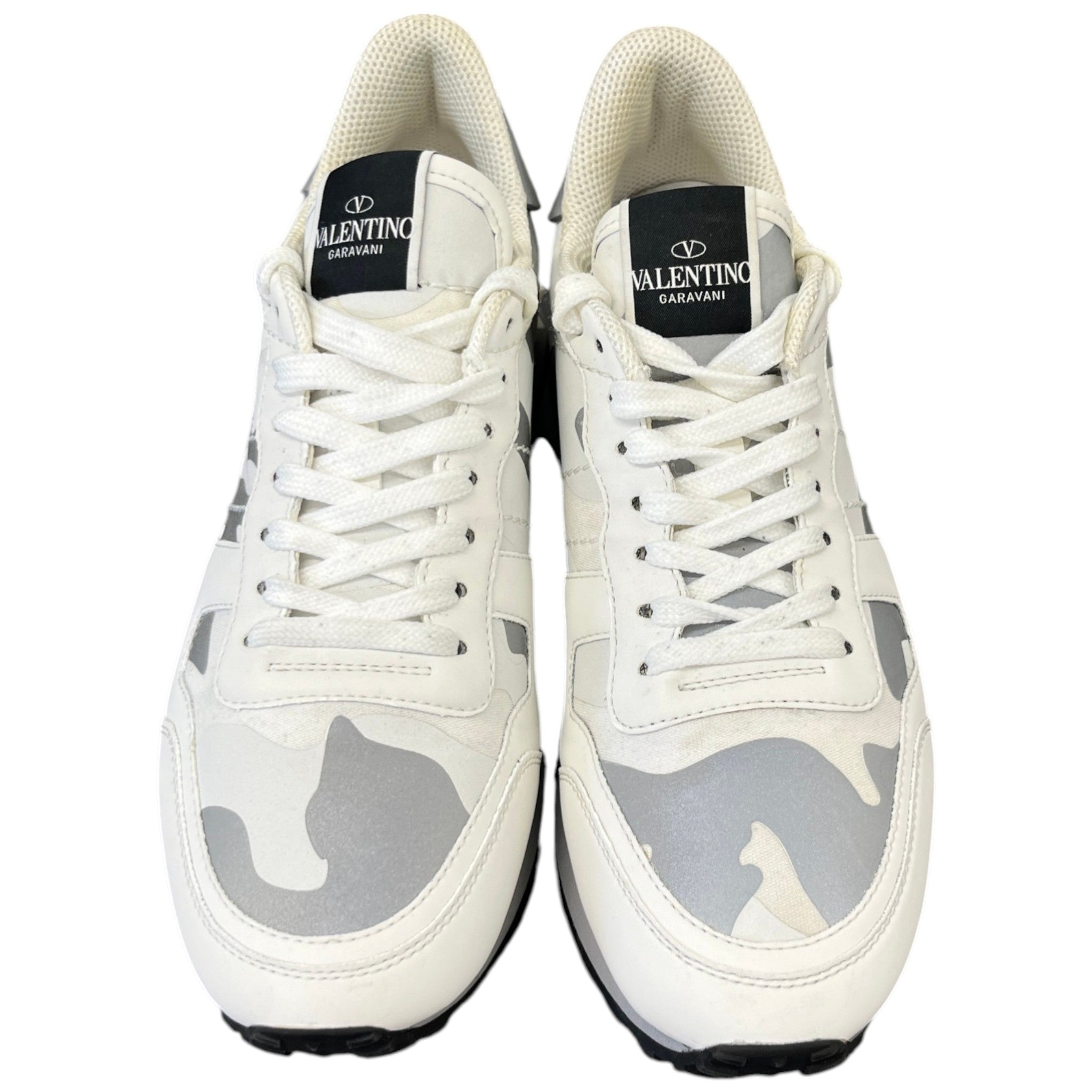 Men's Camouflage Rockrunner Low Trainers White Size EU 40 / UK 6