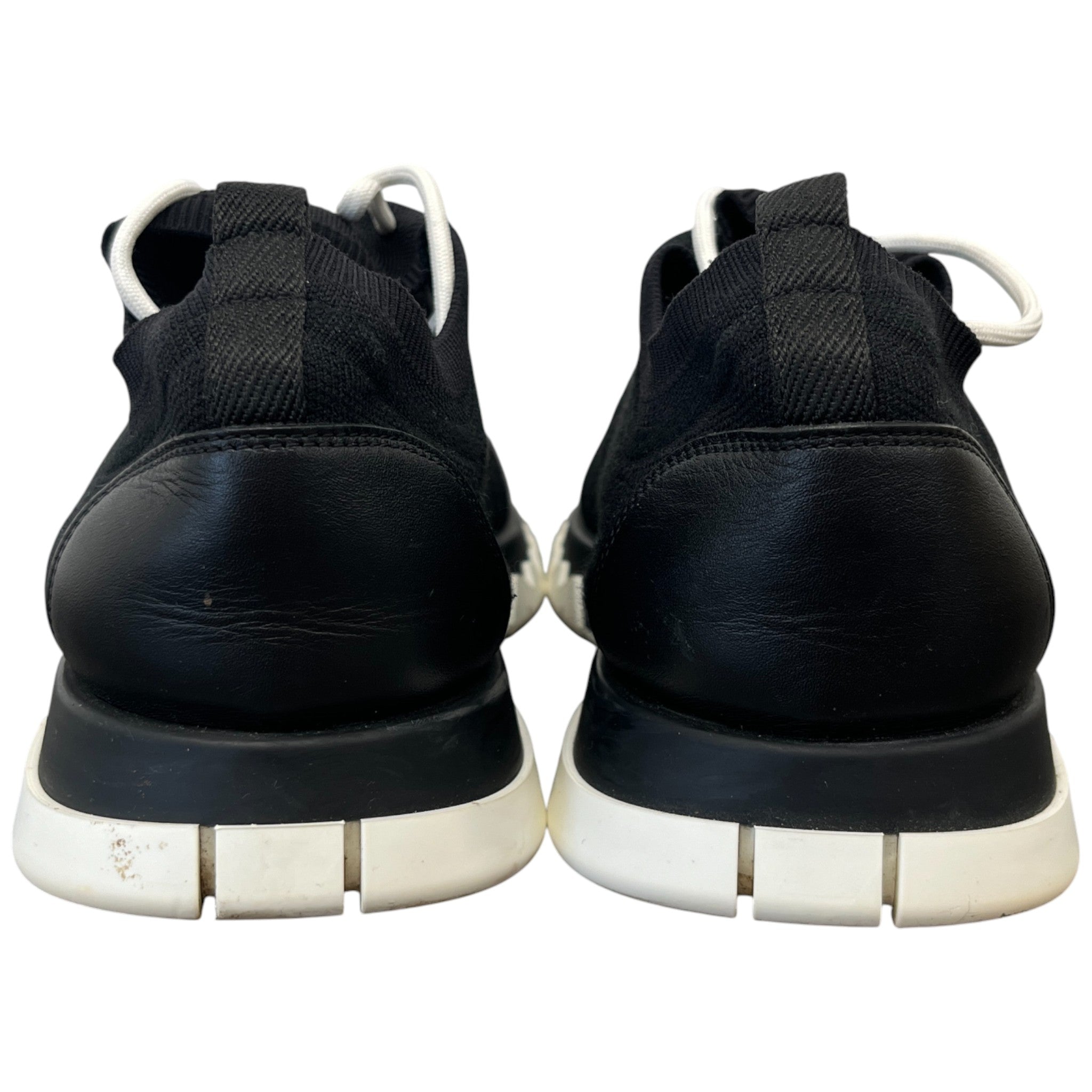 Men's Knit Addict Low Trainers Black Size EU 44 / UK 10