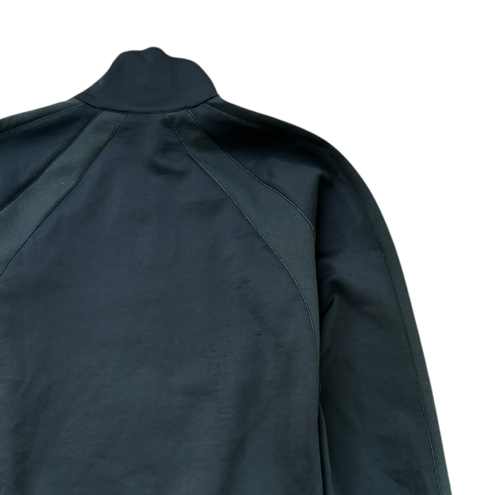 Men's Zip Up Track Jacket Green Size XL