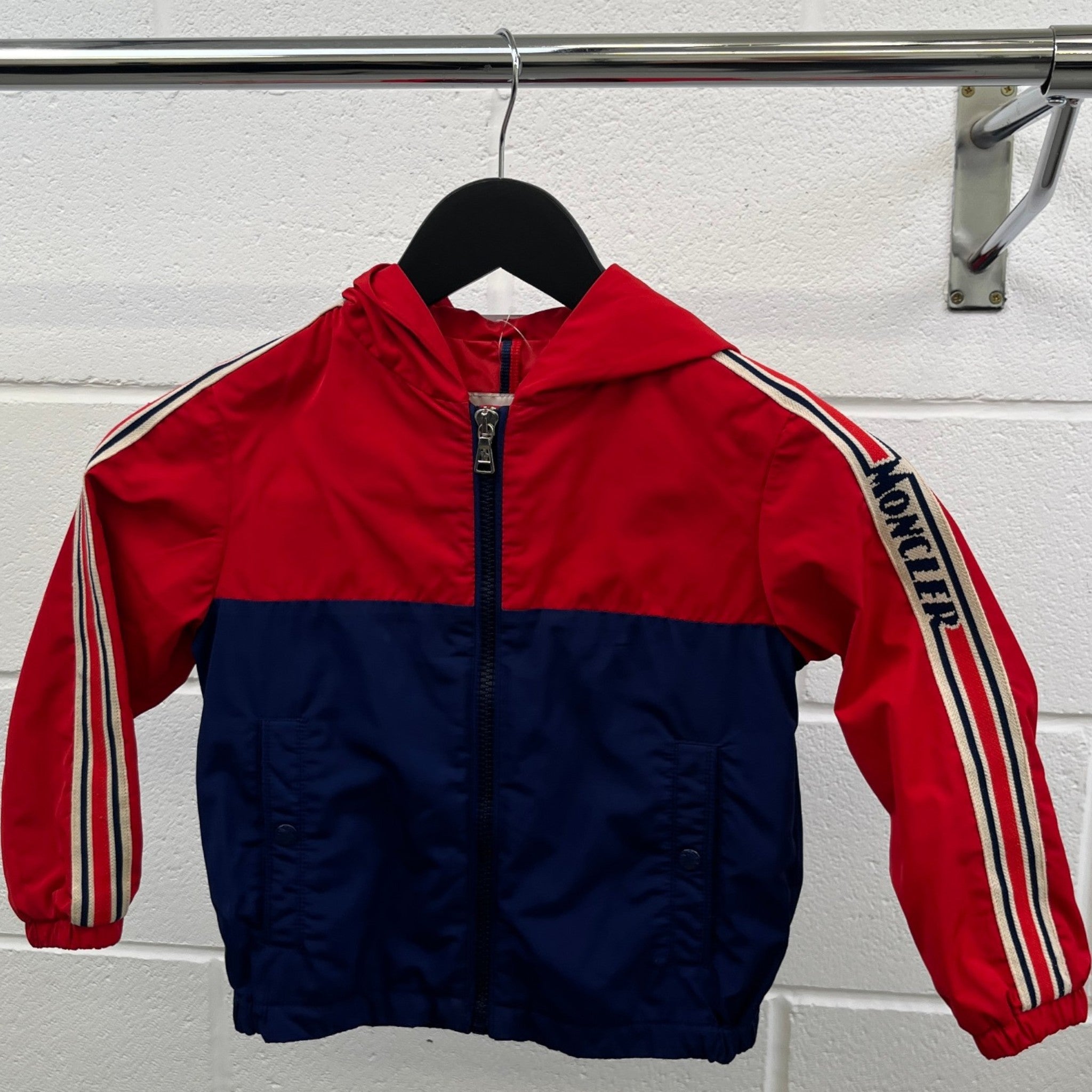 Men's Boys Age 4 Gittaz Jacket Red Size XXS