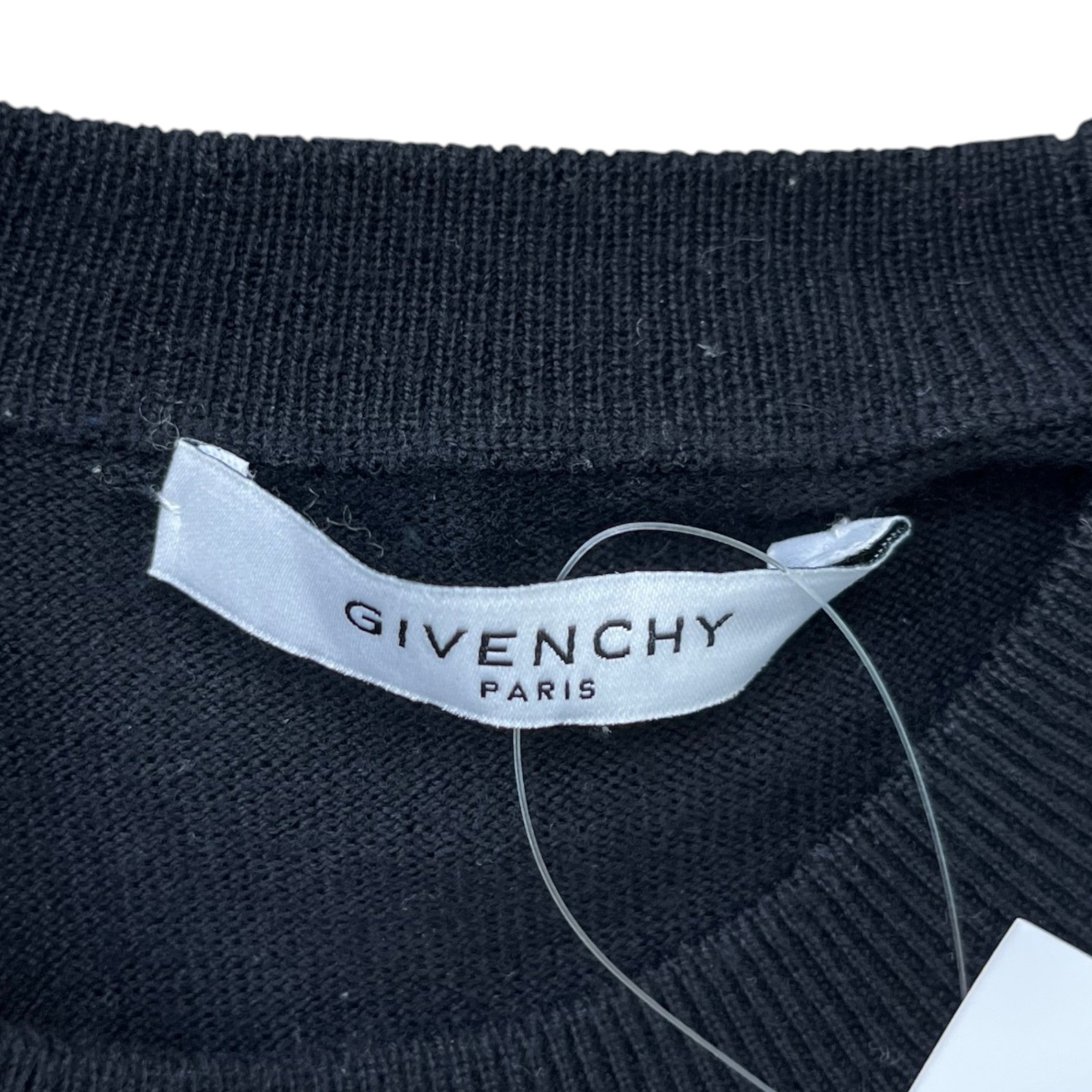 Men's Logo Print Sweatshirt Black Size L
