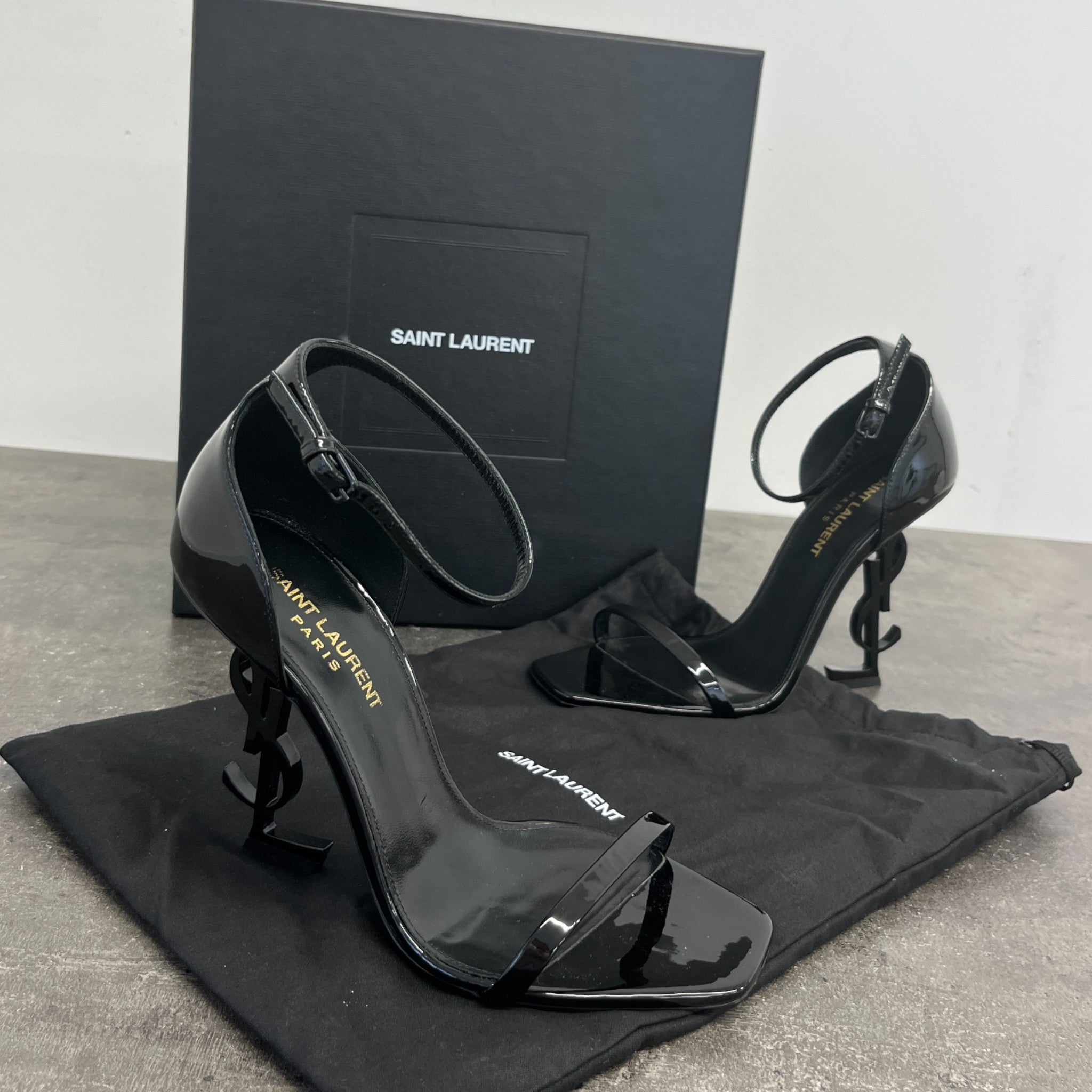 Women's Opyum 110 Sandal Heels Black Size EU 37.5 / UK 4.5
